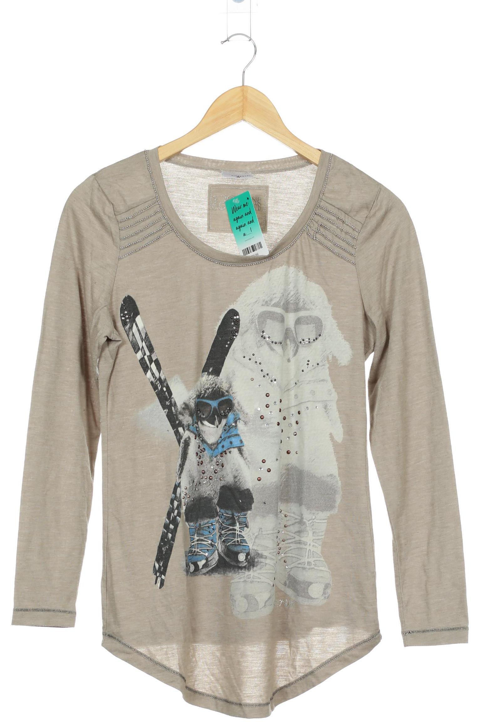 

Sportalm Damen Langarmshirt, beige, Gr. 38