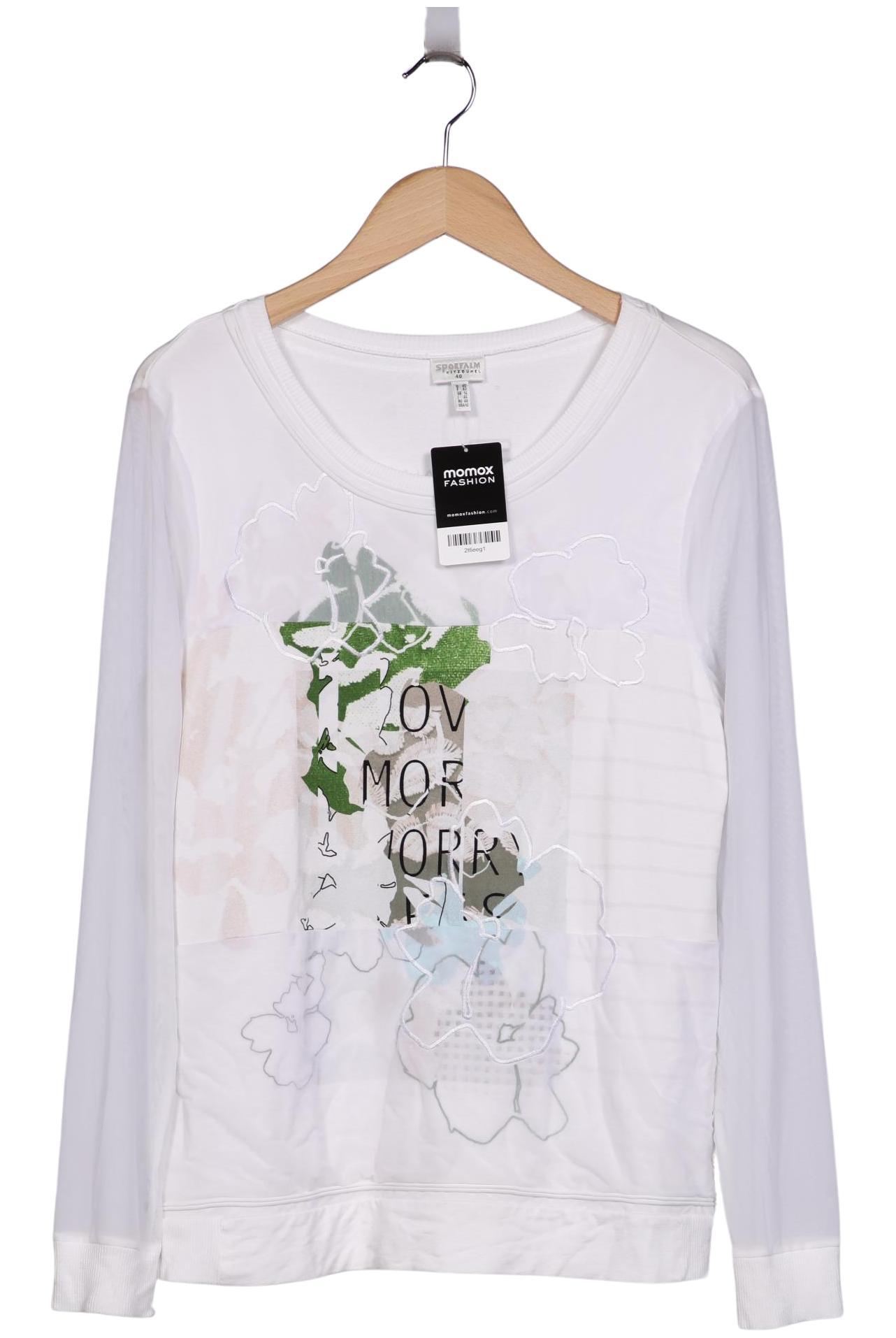 

Sportalm Damen Langarmshirt, weiß, Gr. 40