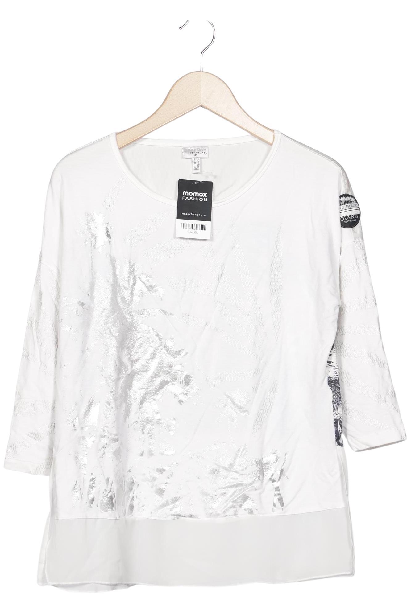 

Sportalm Damen Langarmshirt, weiß, Gr. 34