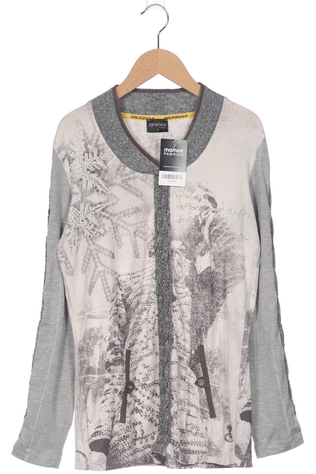 

Sportalm Damen Langarmshirt, grau, Gr. 40