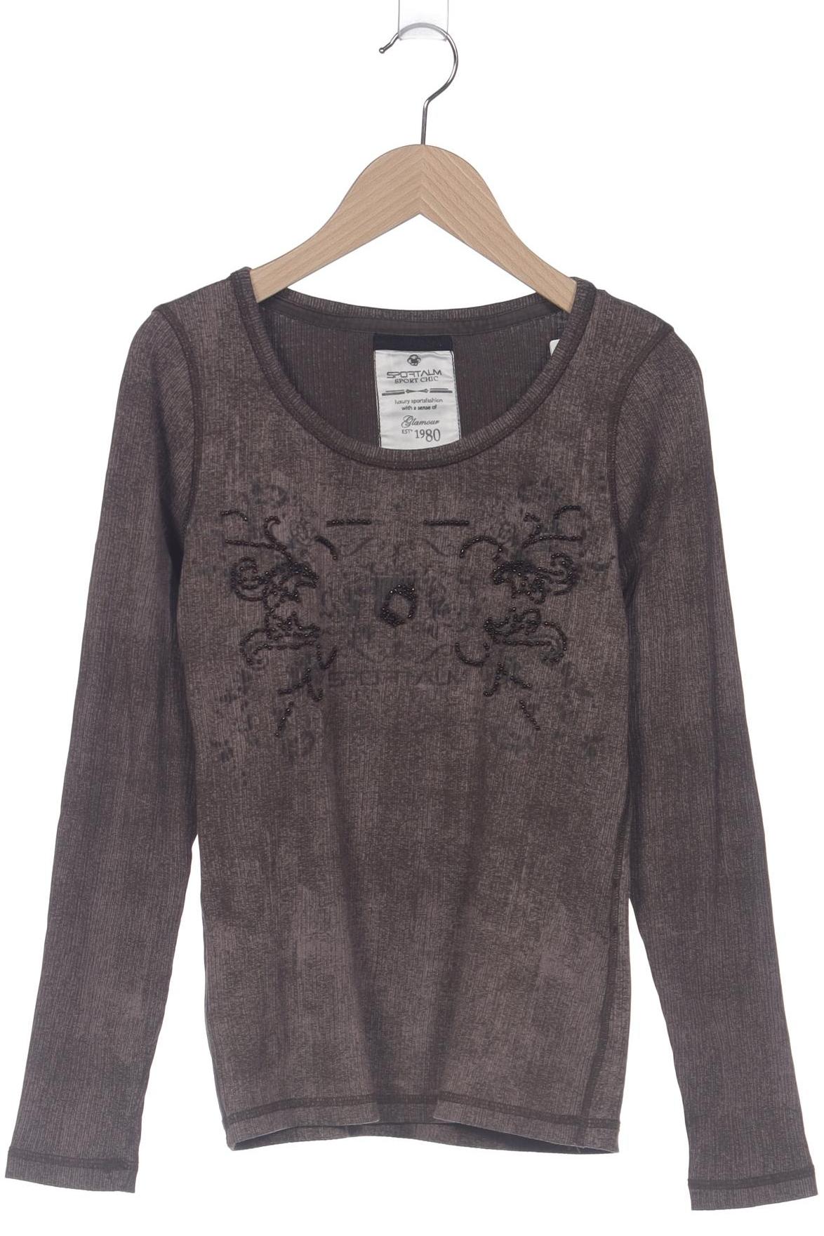

Sportalm Damen Langarmshirt, braun, Gr. 38