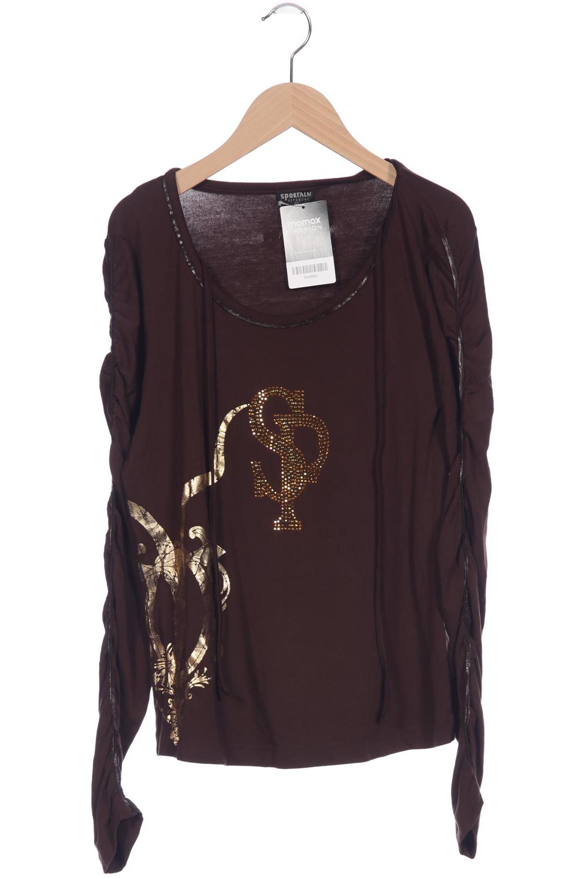 

Sportalm Damen Langarmshirt, braun, Gr. 40