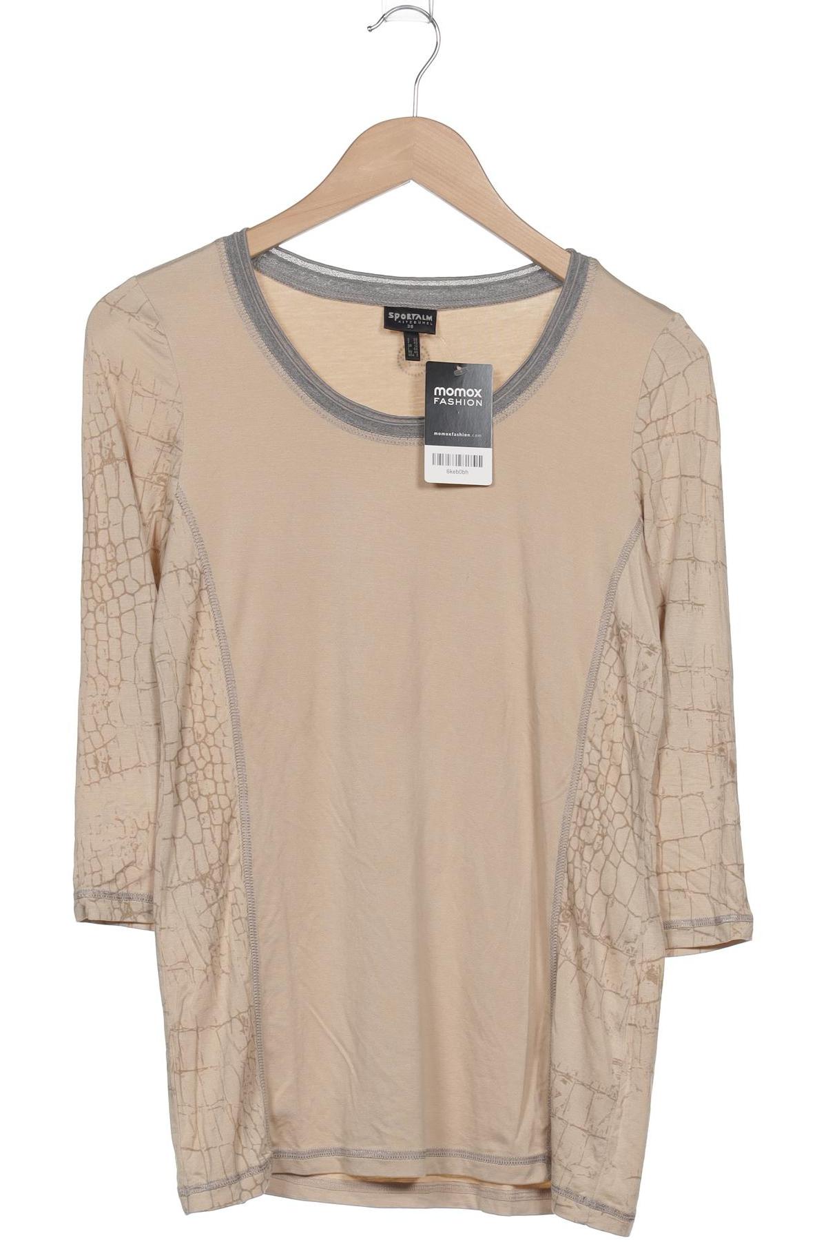 

Sportalm Damen Langarmshirt, beige, Gr. 38