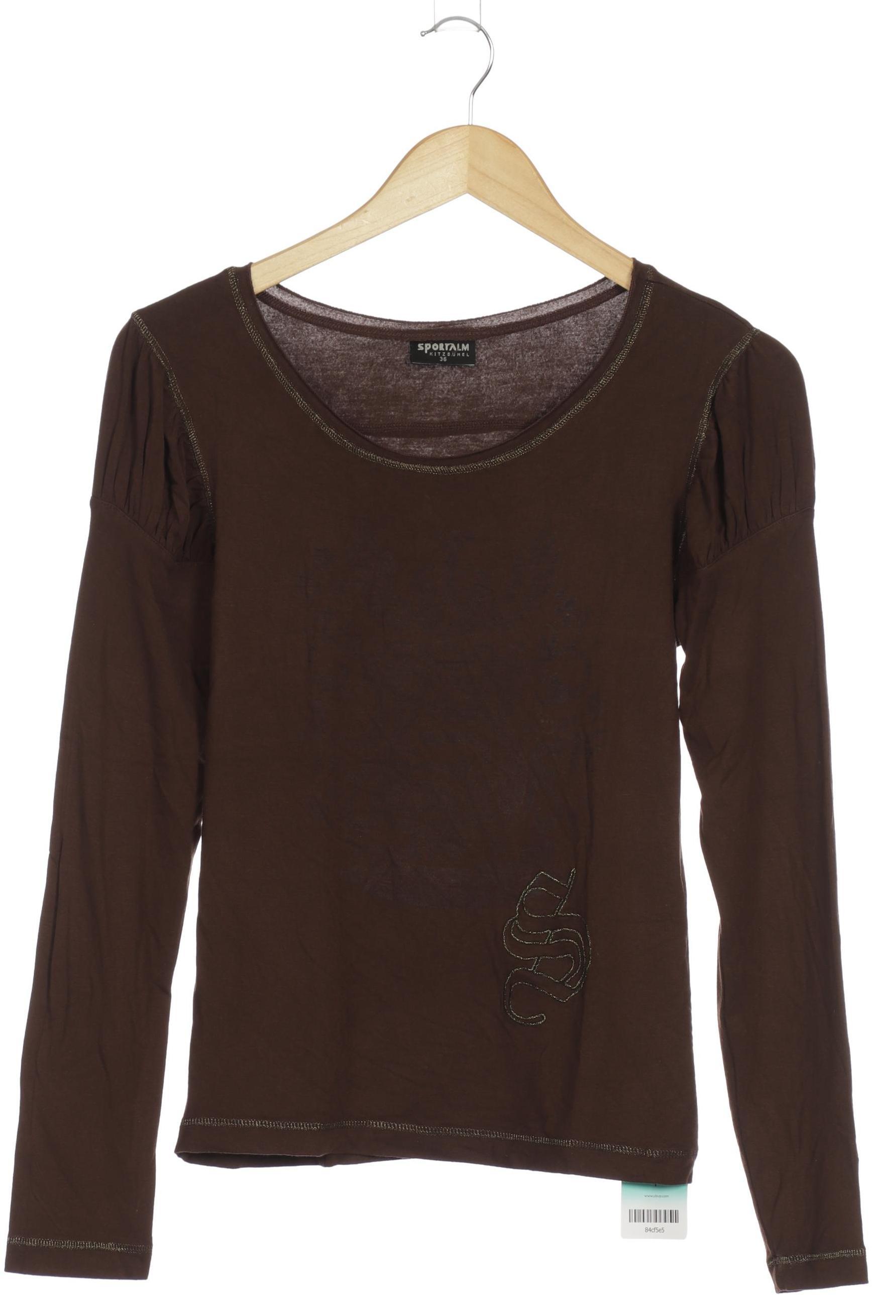 

Sportalm Damen Langarmshirt, braun, Gr. 36