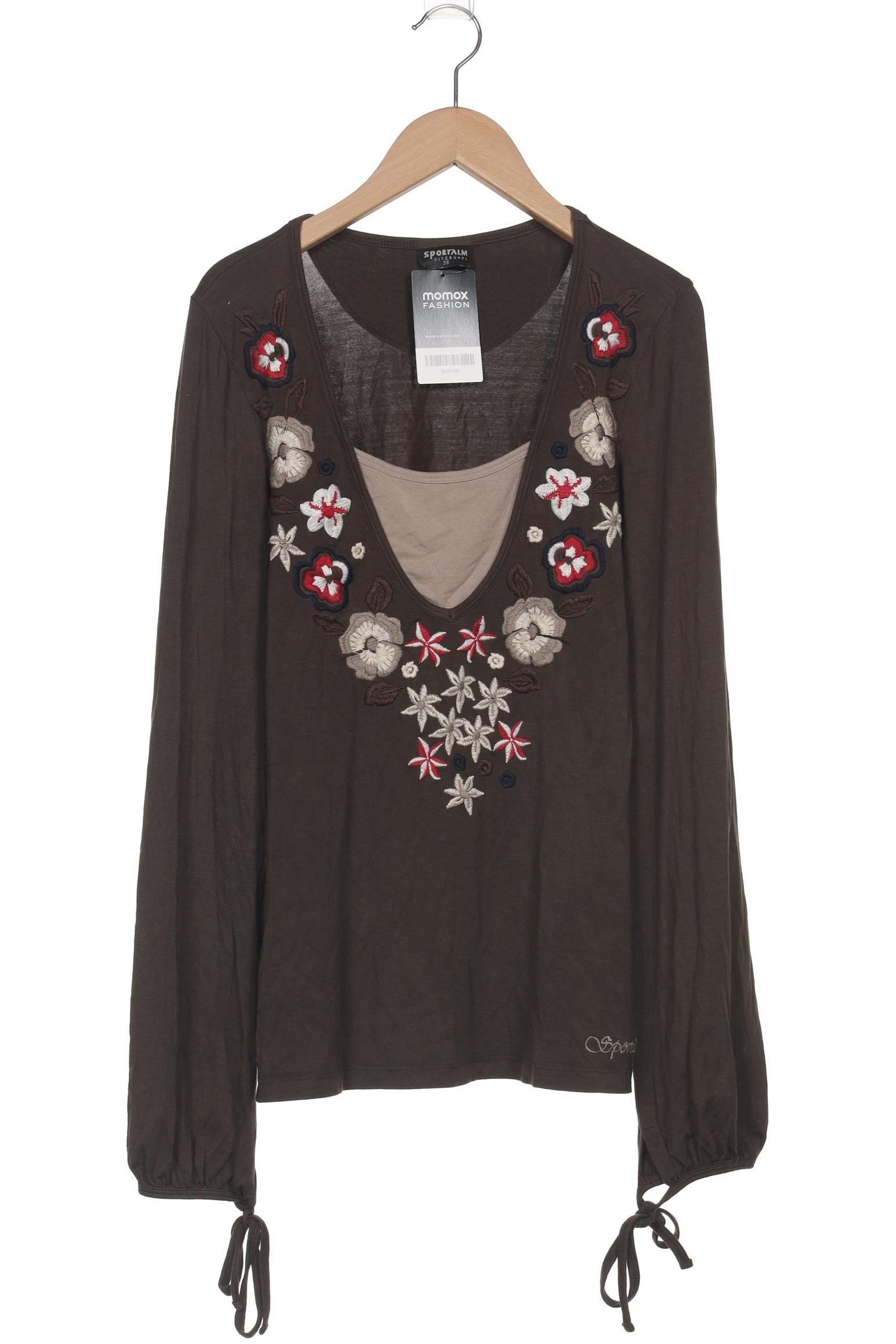 

Sportalm Damen Langarmshirt, braun, Gr. 38