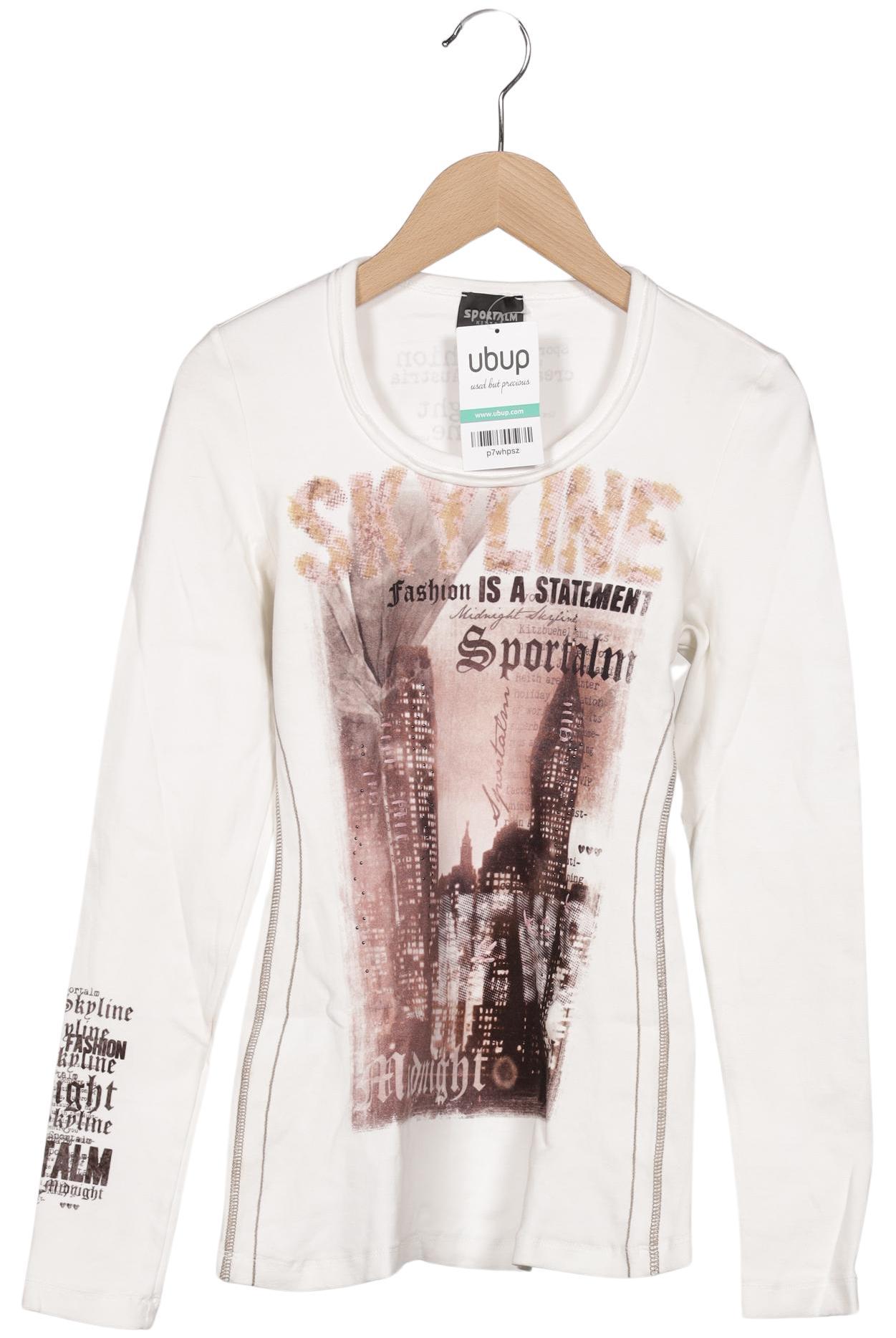 

Sportalm Damen Langarmshirt, weiß, Gr. 34