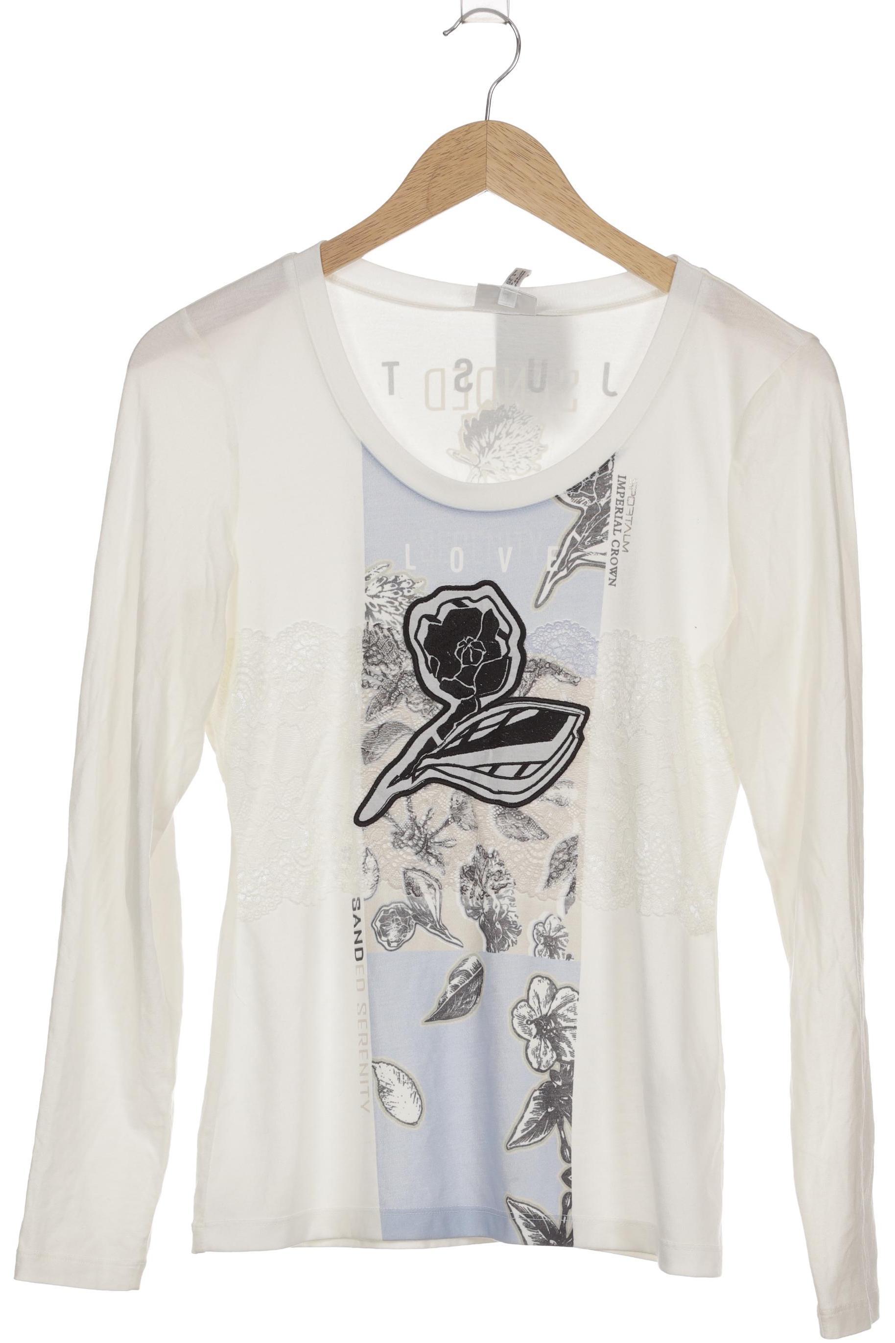 

Sportalm Damen Langarmshirt, weiß, Gr. 36