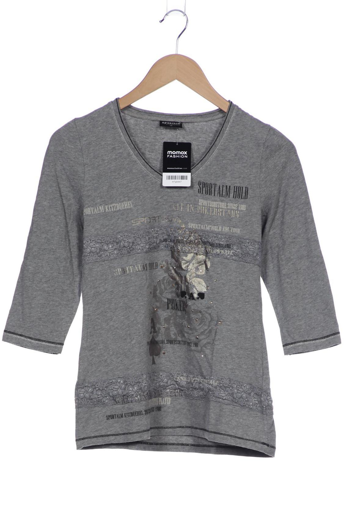 

Sportalm Damen Langarmshirt, grau, Gr. 38