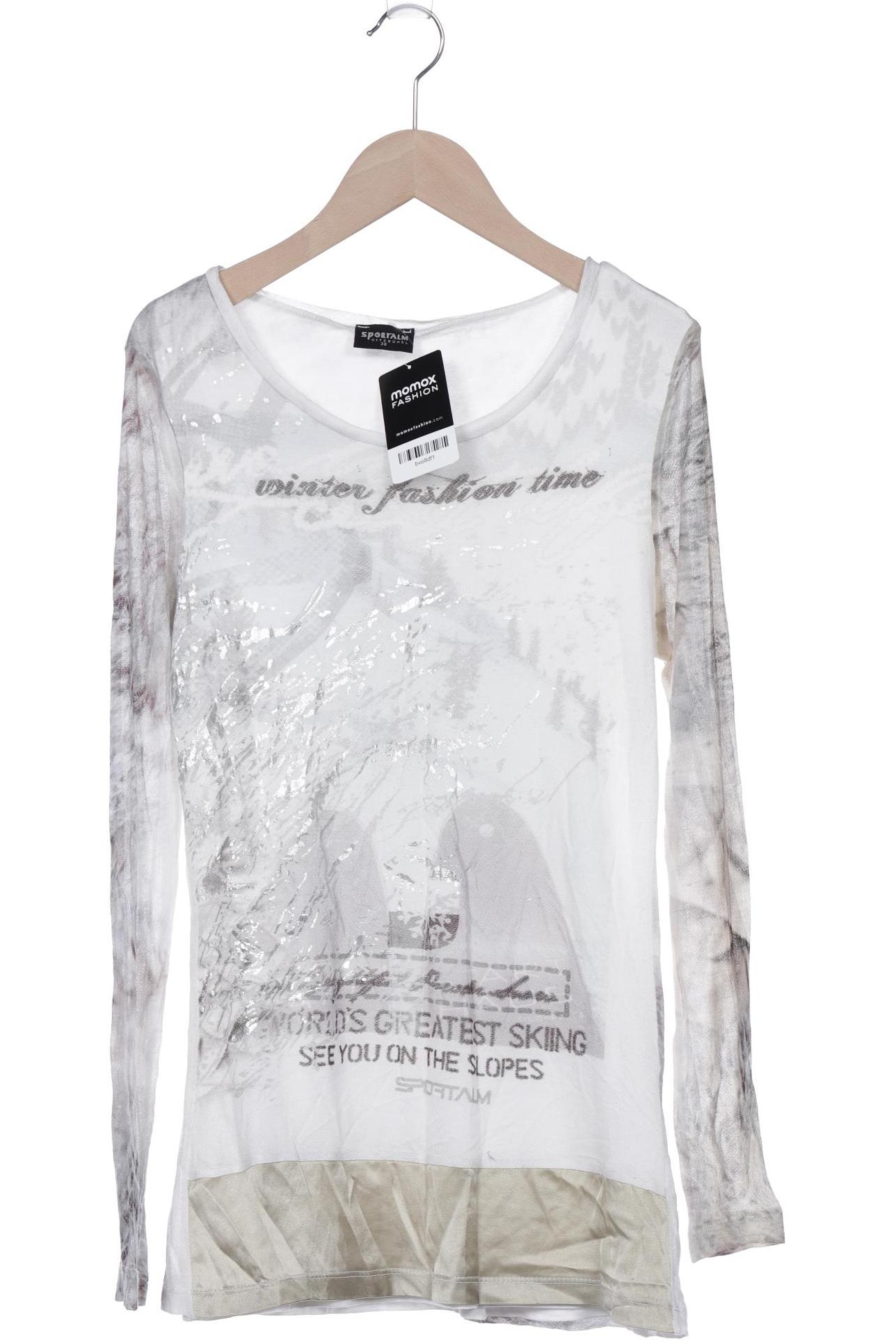 

Sportalm Damen Langarmshirt, cremeweiß, Gr. 36