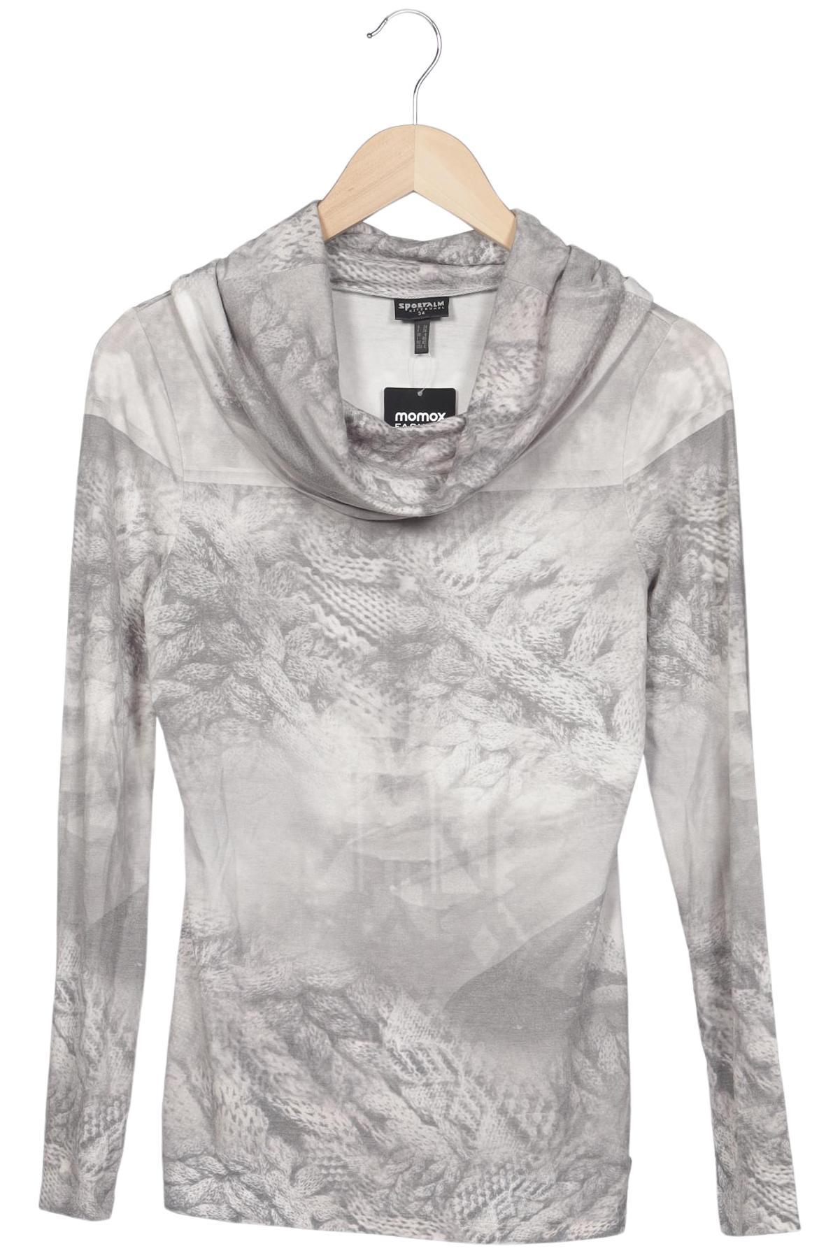 

Sportalm Damen Langarmshirt, grau, Gr. 34