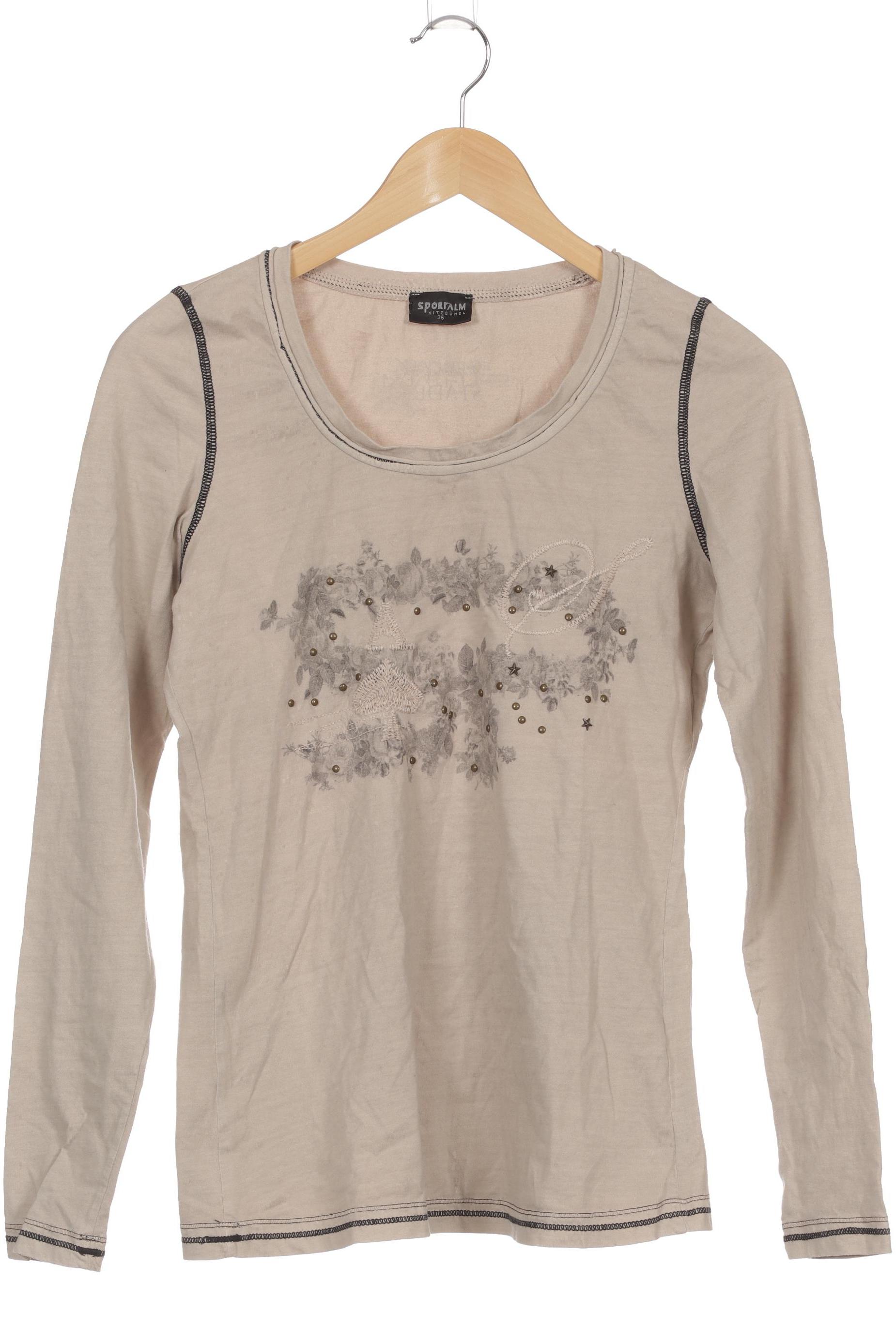 

Sportalm Damen Langarmshirt, beige, Gr. 36