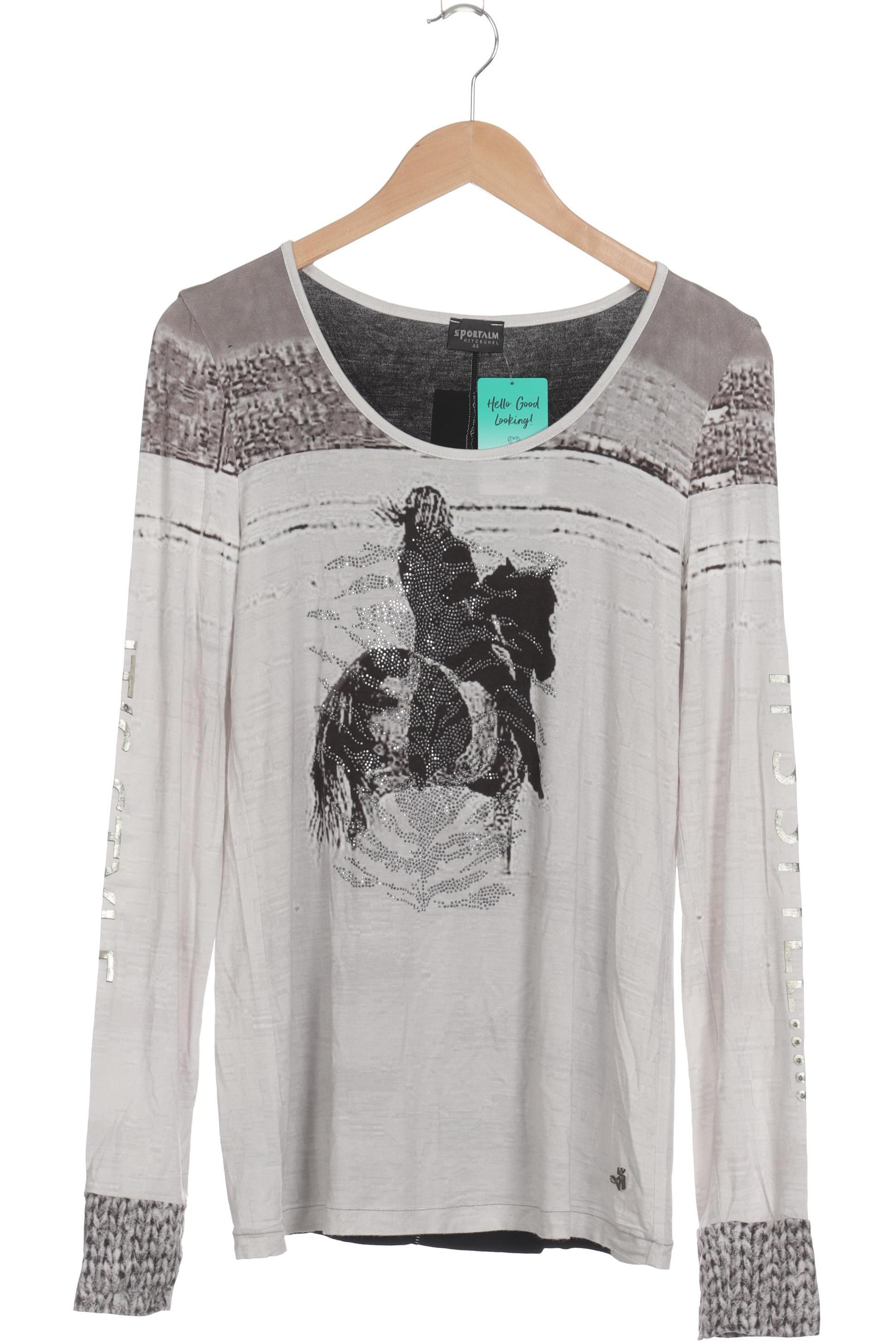 

Sportalm Damen Langarmshirt, grau, Gr. 44