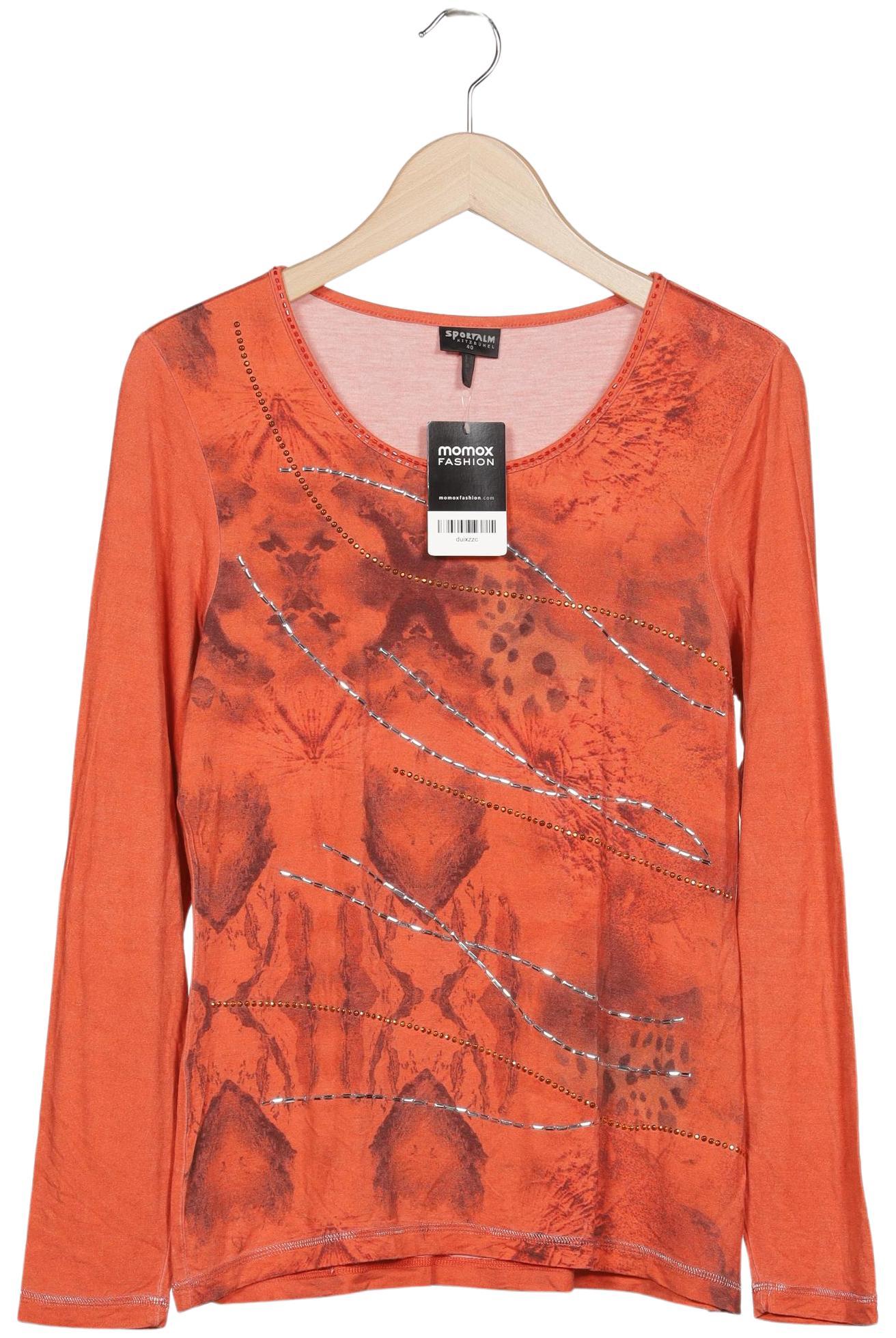 

Sportalm Damen Langarmshirt, orange, Gr. 40