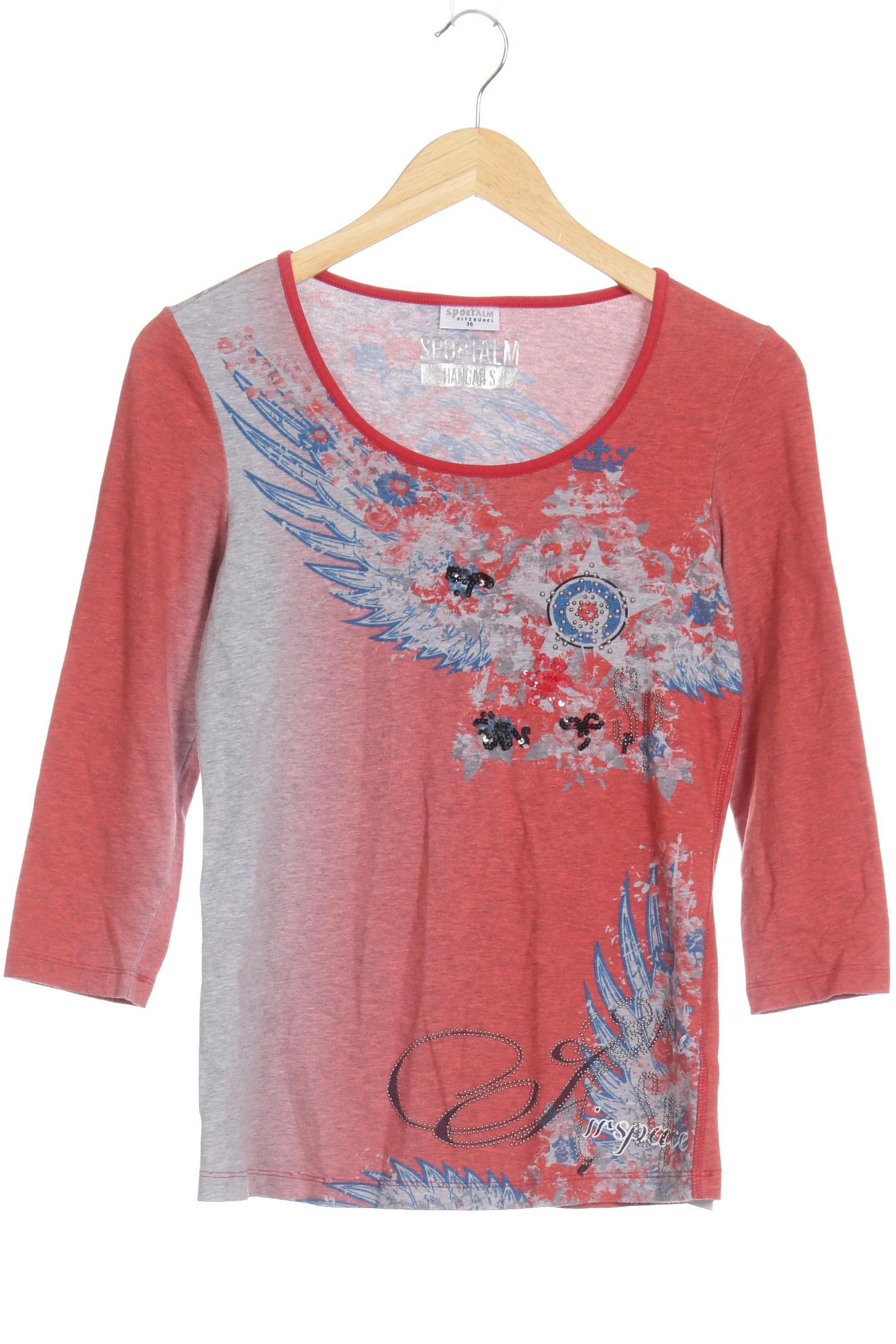 

Sportalm Damen Langarmshirt, rot, Gr. 36