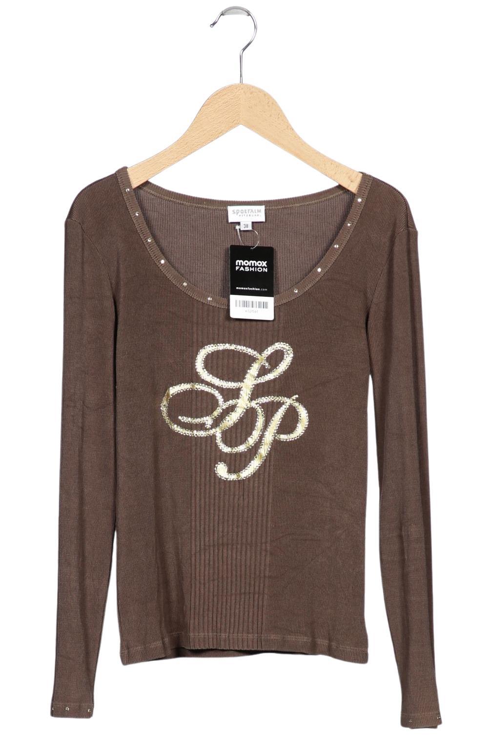 

Sportalm Damen Langarmshirt, braun, Gr. 38