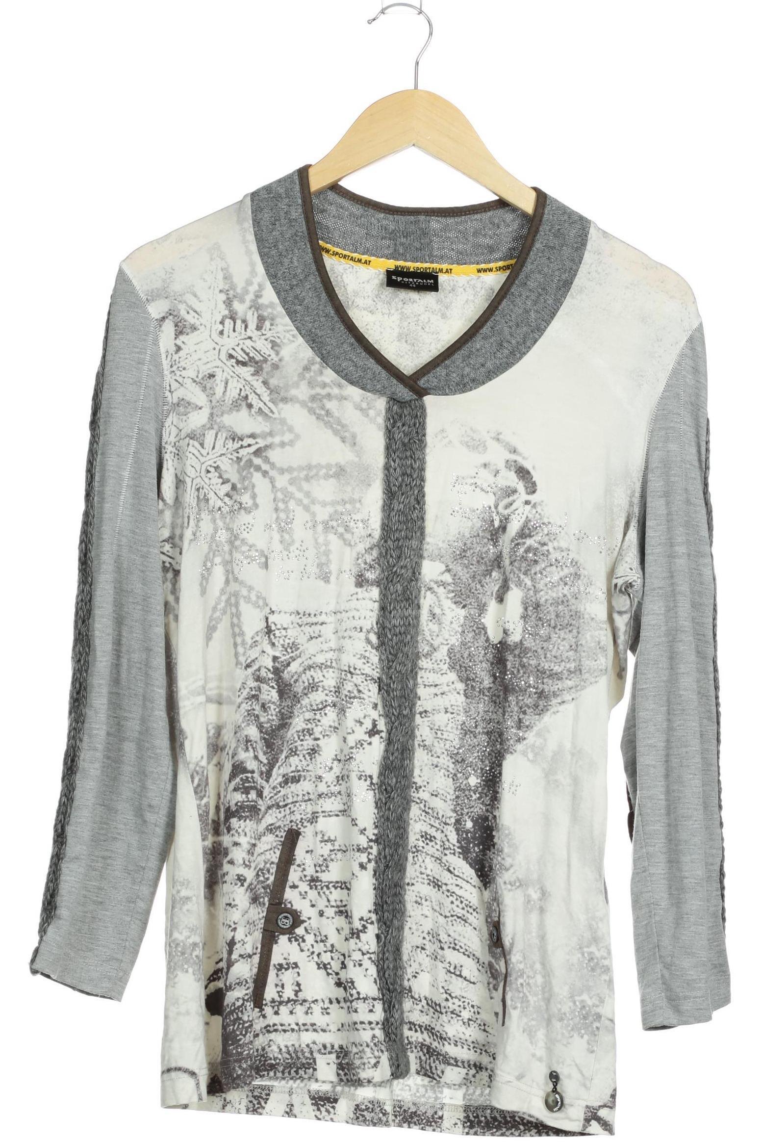 

Sportalm Damen Langarmshirt, grau, Gr. 44