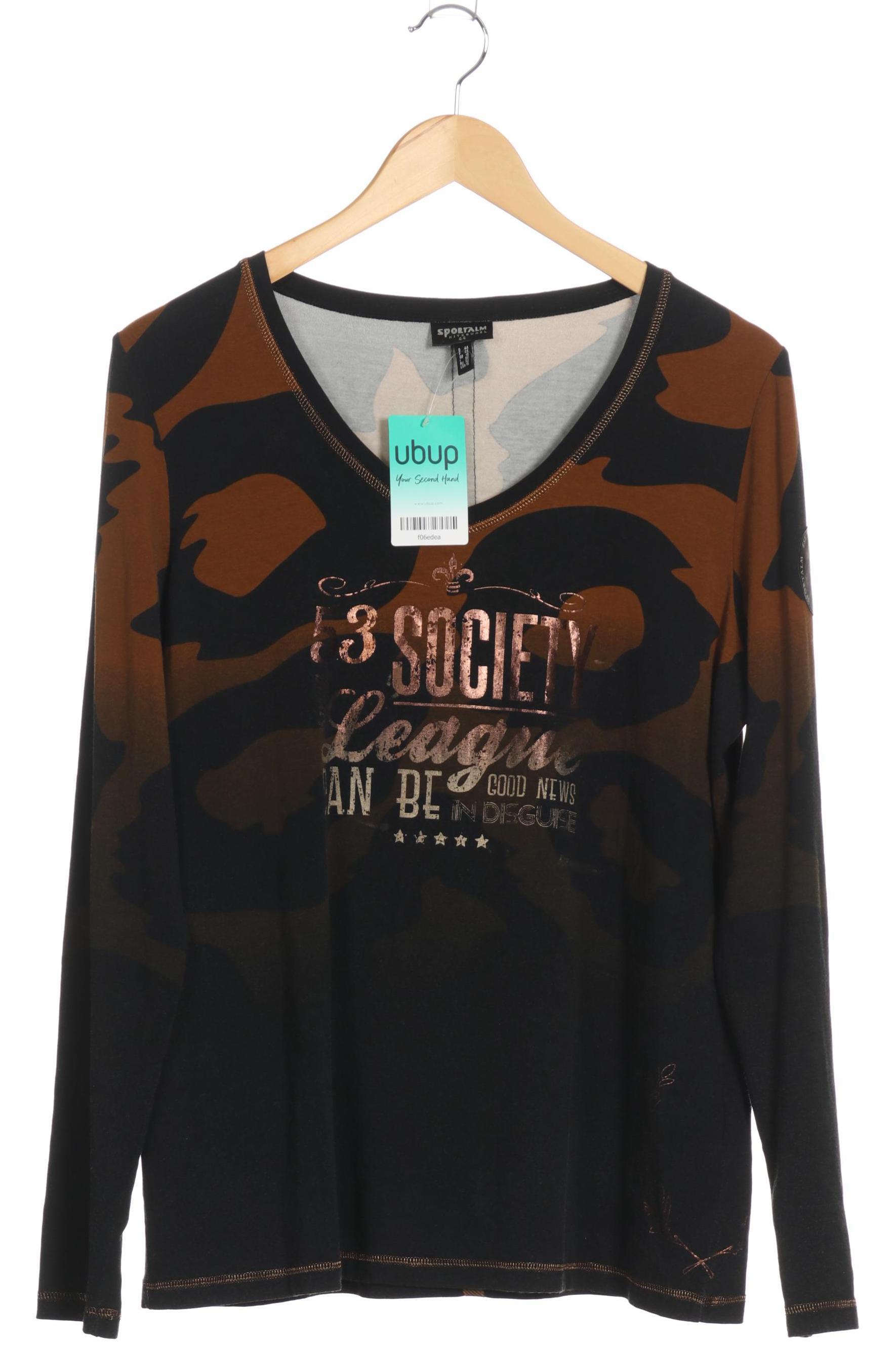 

Sportalm Damen Langarmshirt, braun, Gr. 44