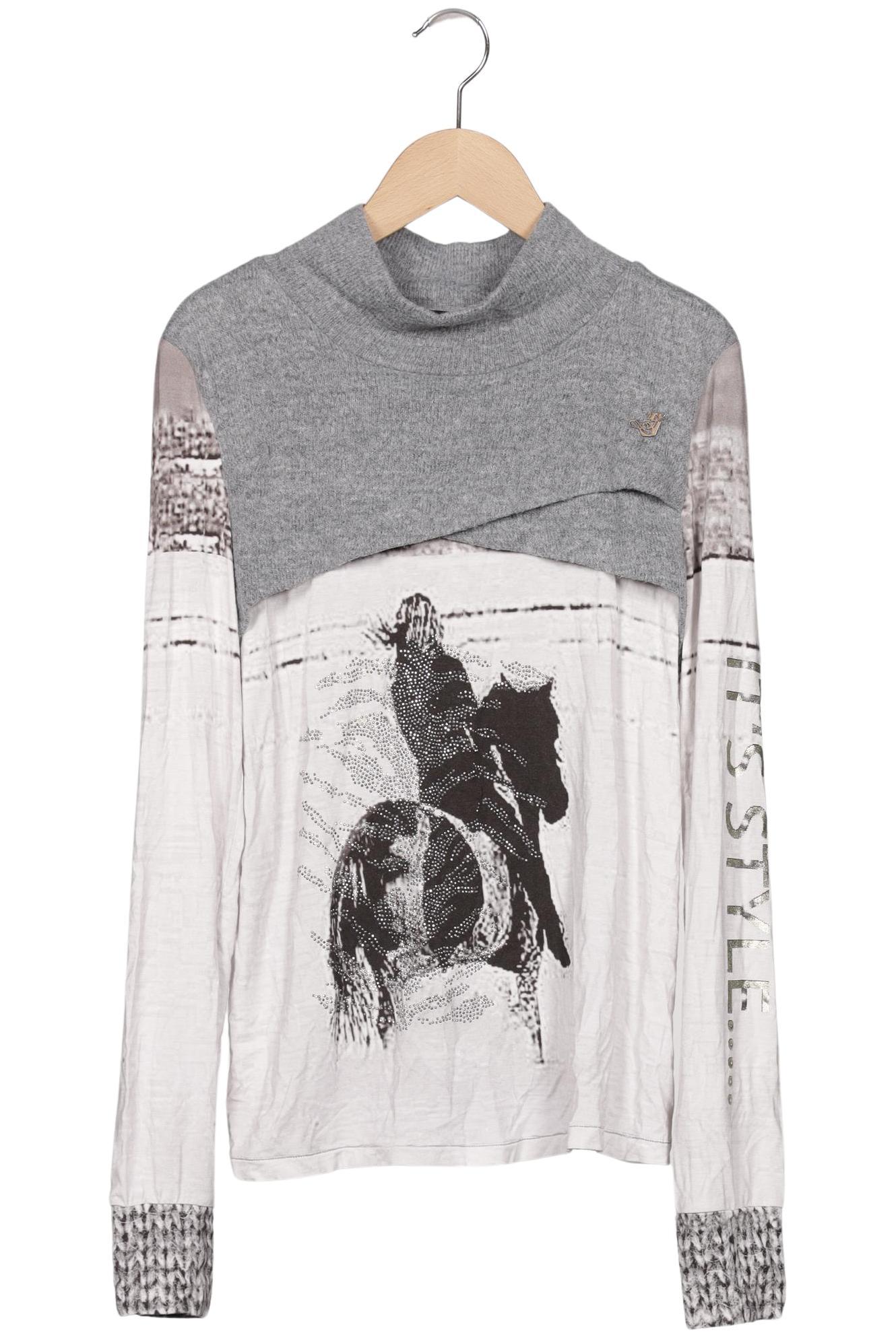 

Sportalm Damen Langarmshirt, grau, Gr. 38