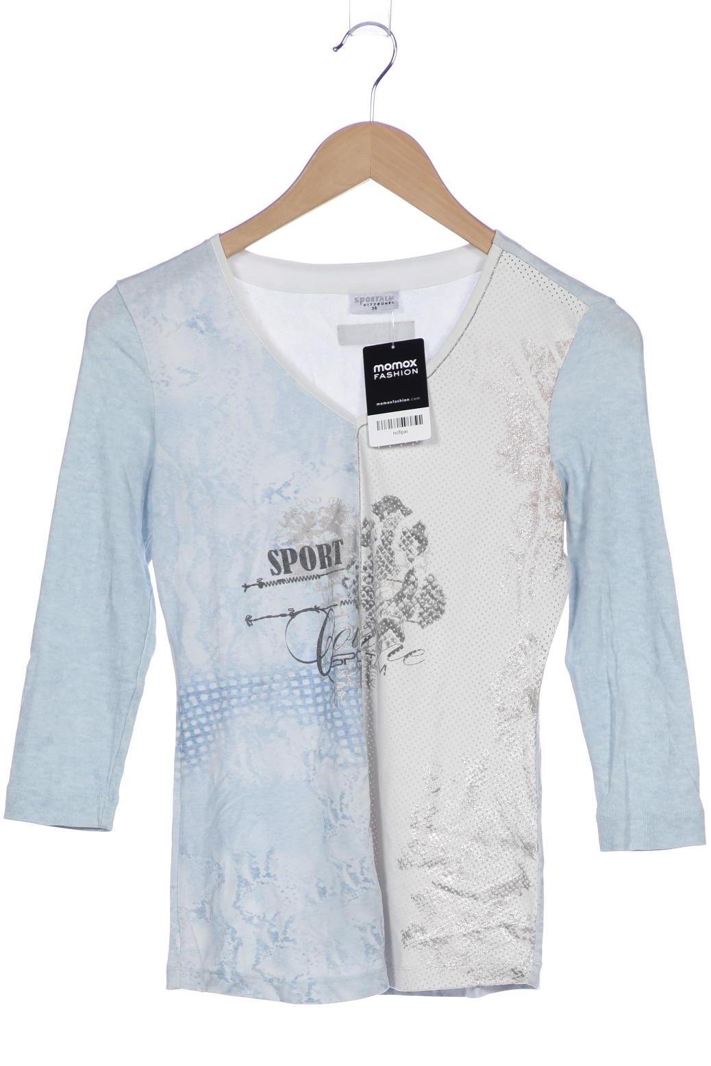 

Sportalm Damen Langarmshirt, hellblau, Gr. 36