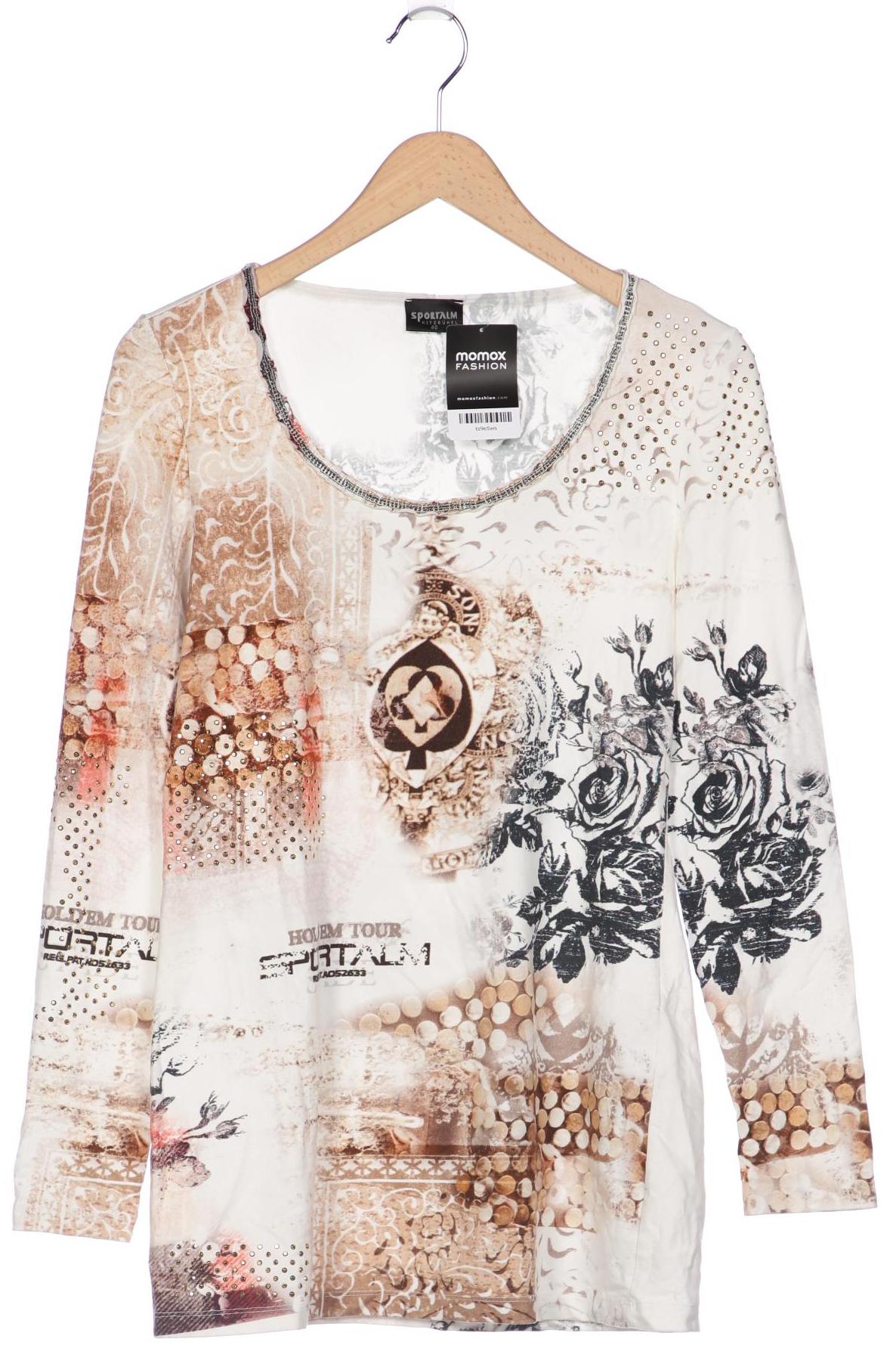 

Sportalm Damen Langarmshirt, weiß, Gr. 40