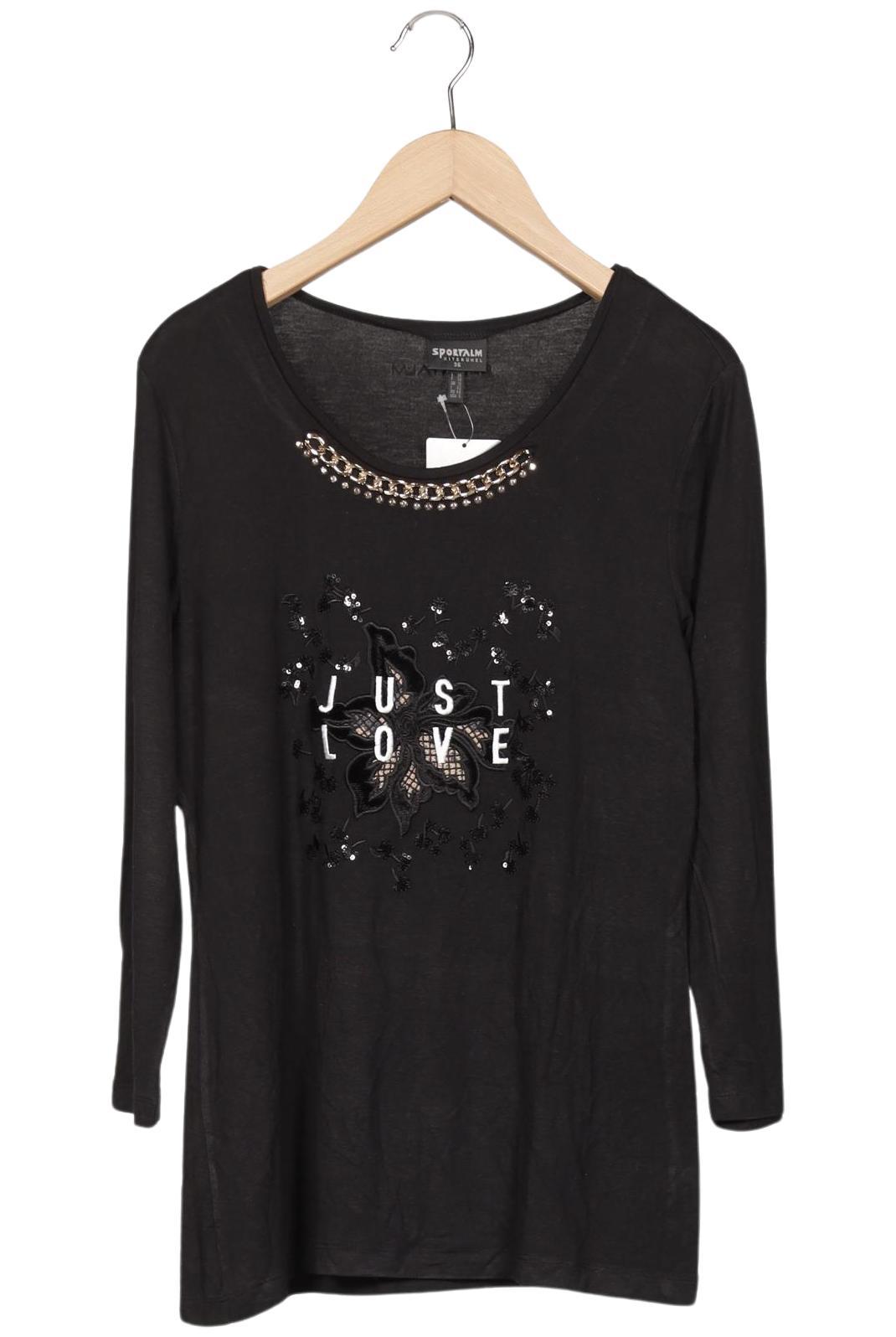 

Sportalm Damen Langarmshirt, schwarz, Gr. 36