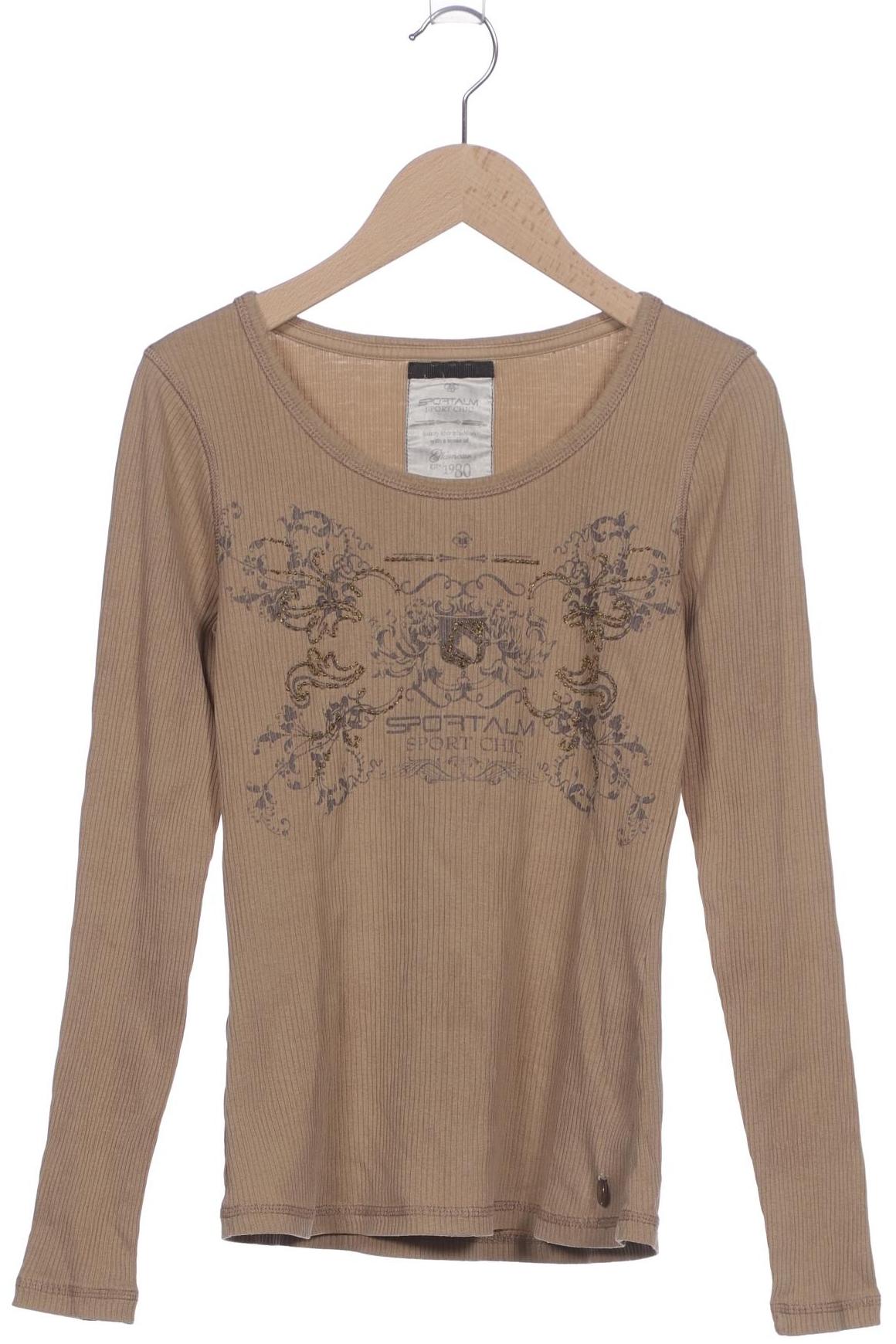 

Sportalm Damen Langarmshirt, beige, Gr. 36