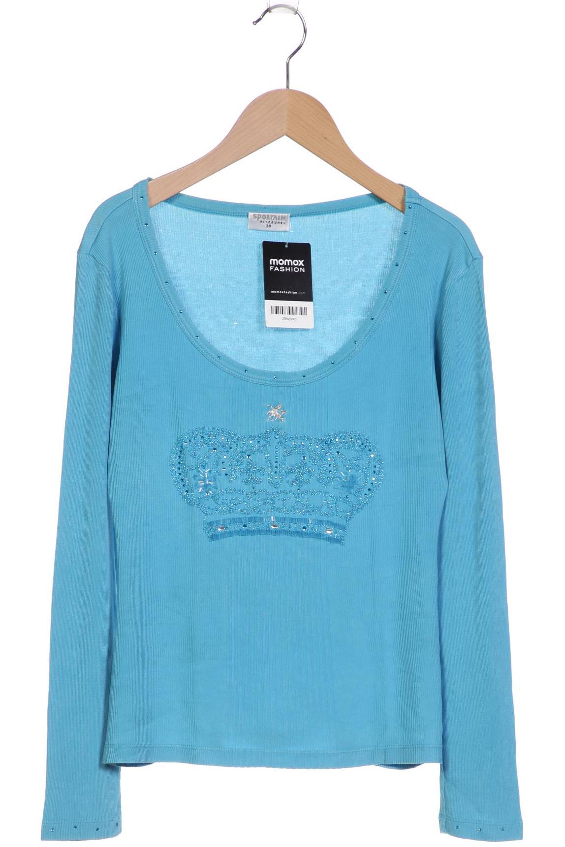 

Sportalm Damen Langarmshirt, blau, Gr. 38
