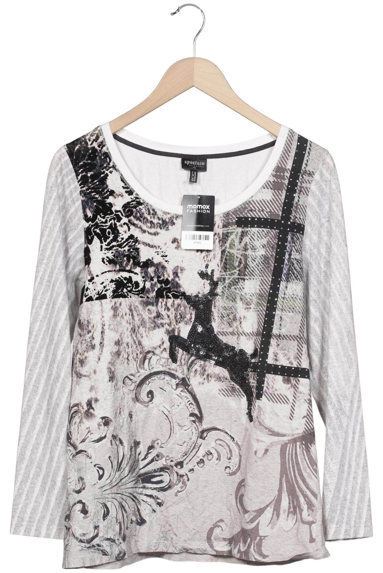 

Sportalm Damen Langarmshirt, grau, Gr. 42