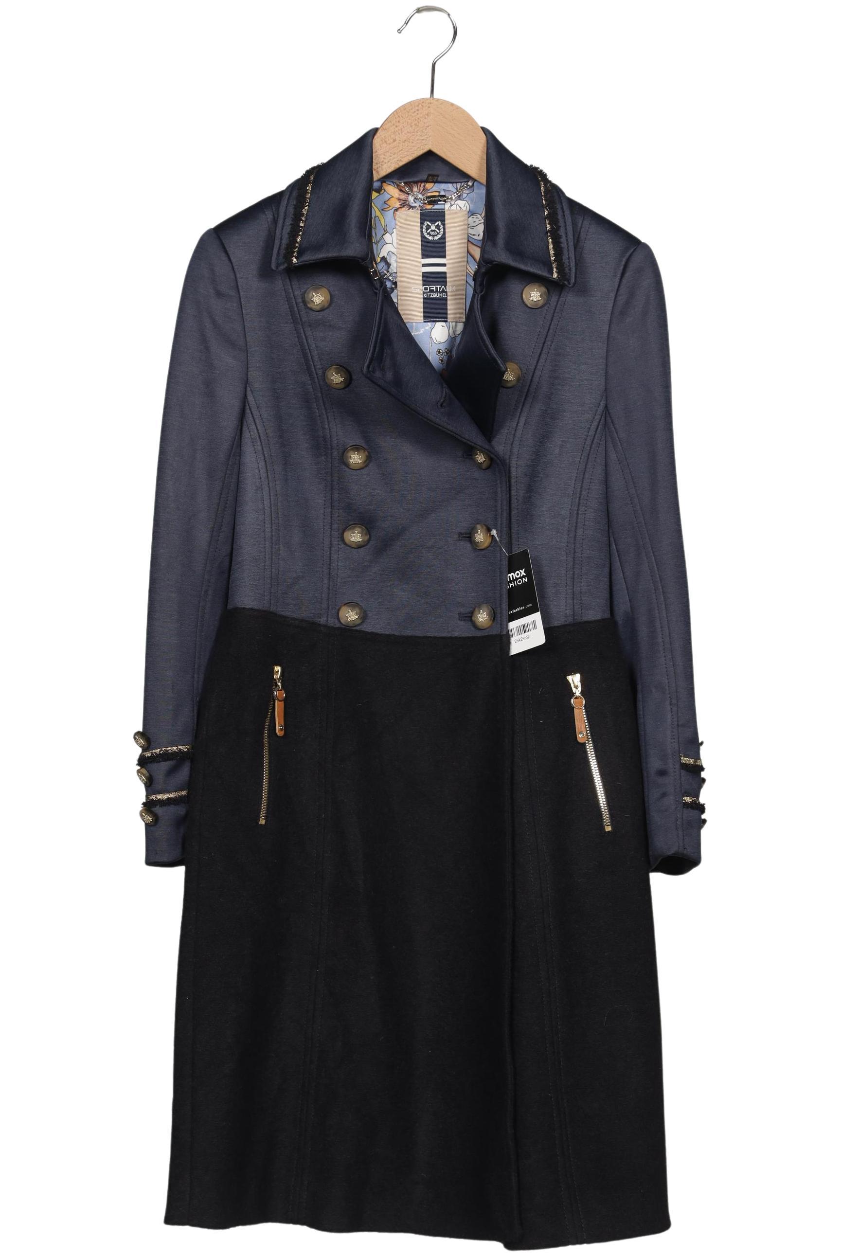 

Sportalm Damen Mantel, marineblau, Gr. 34