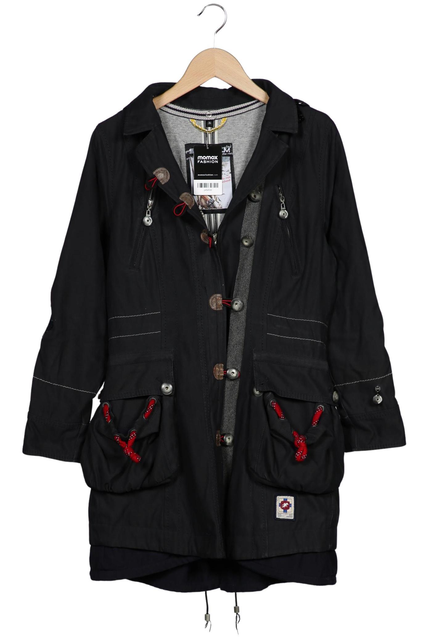 

Sportalm Damen Mantel, schwarz, Gr. 36