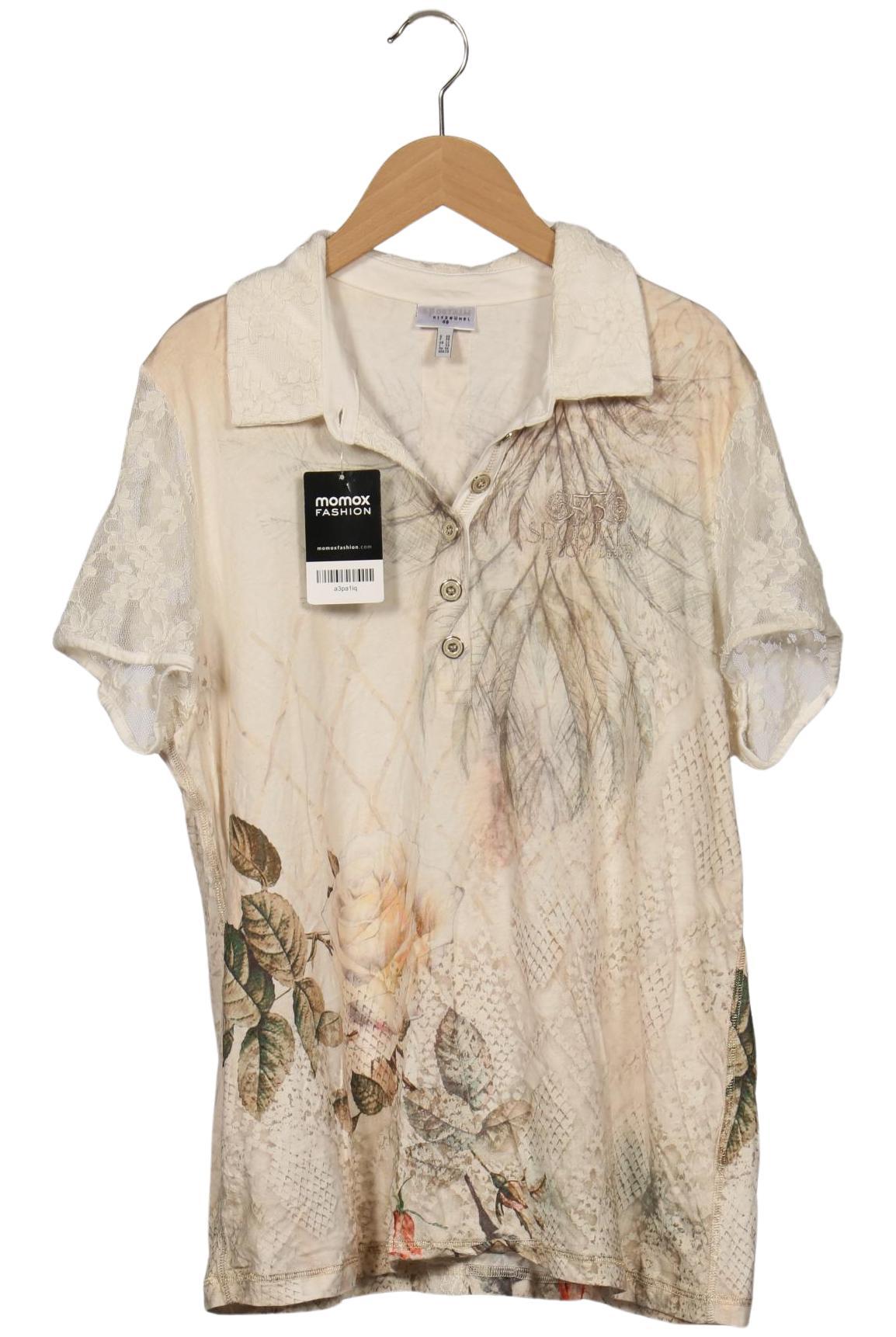 

Sportalm Damen Poloshirt, cremeweiß, Gr. 48