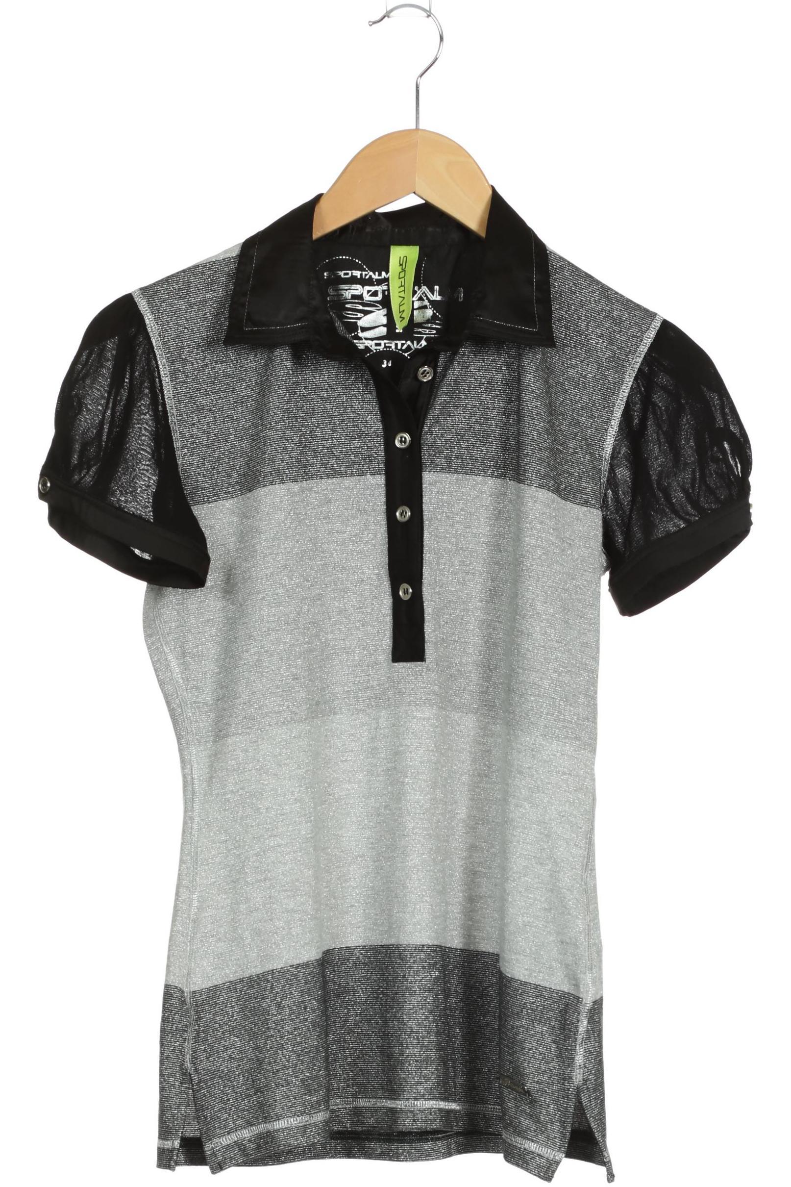 

Sportalm Damen Poloshirt, silber, Gr. 34