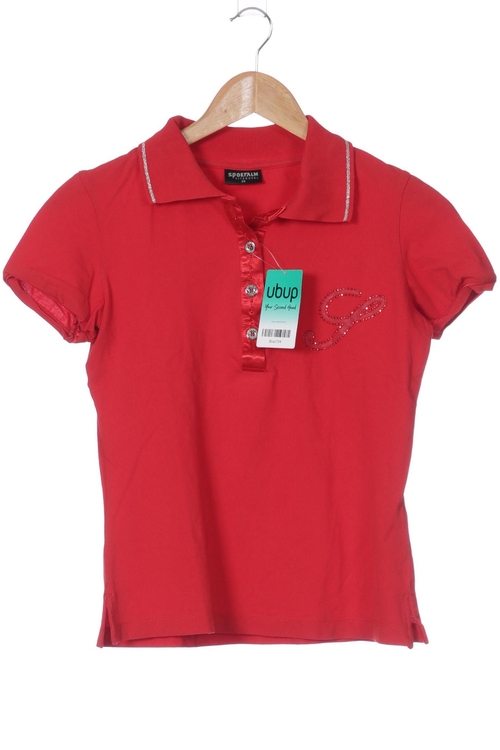 

Sportalm Damen Poloshirt, rot, Gr. 34