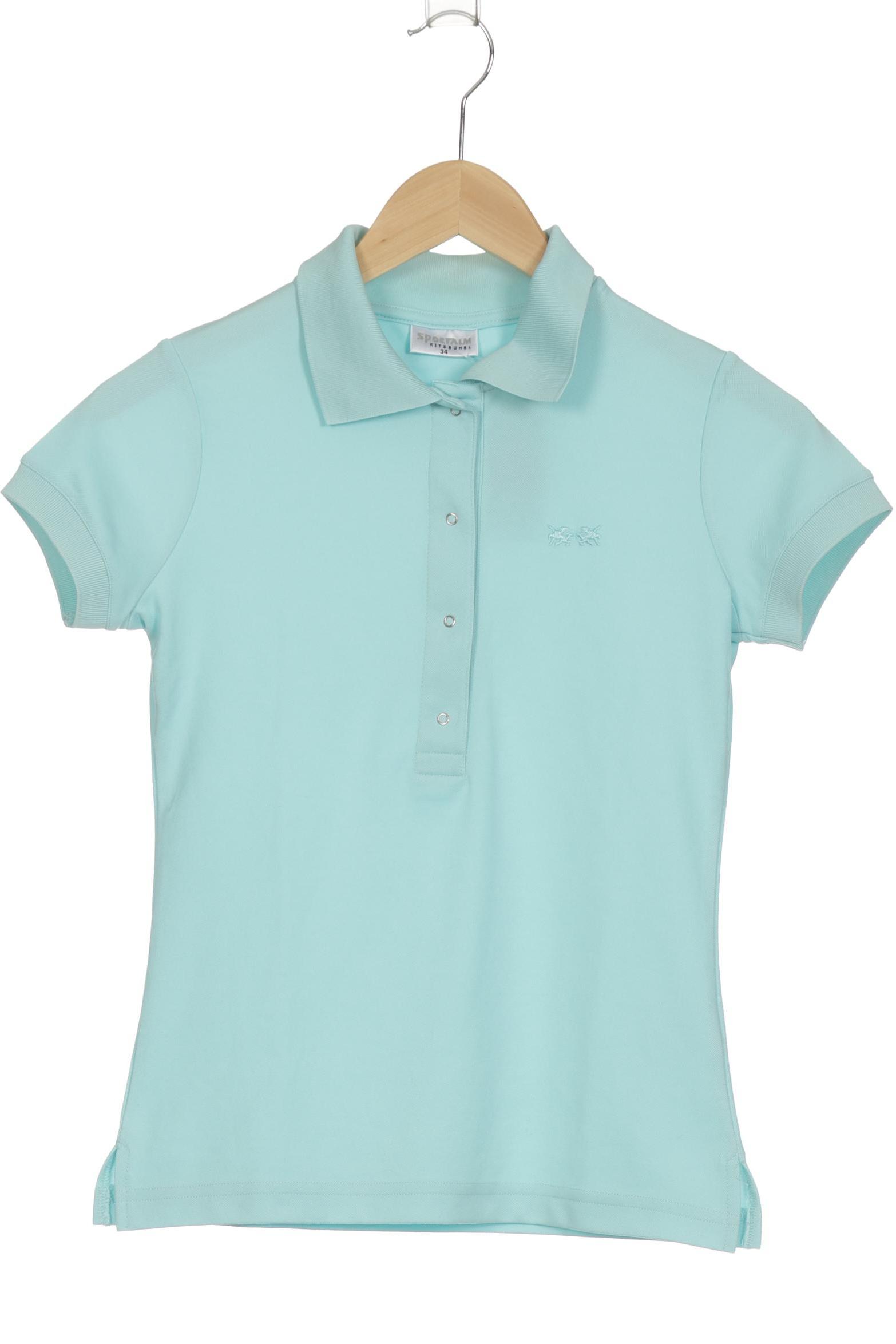 

Sportalm Damen Poloshirt, blau, Gr. 34