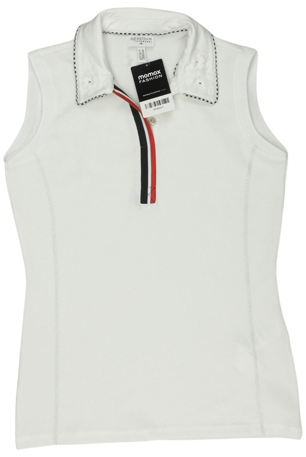 

Sportalm Damen Poloshirt, weiß, Gr. 36