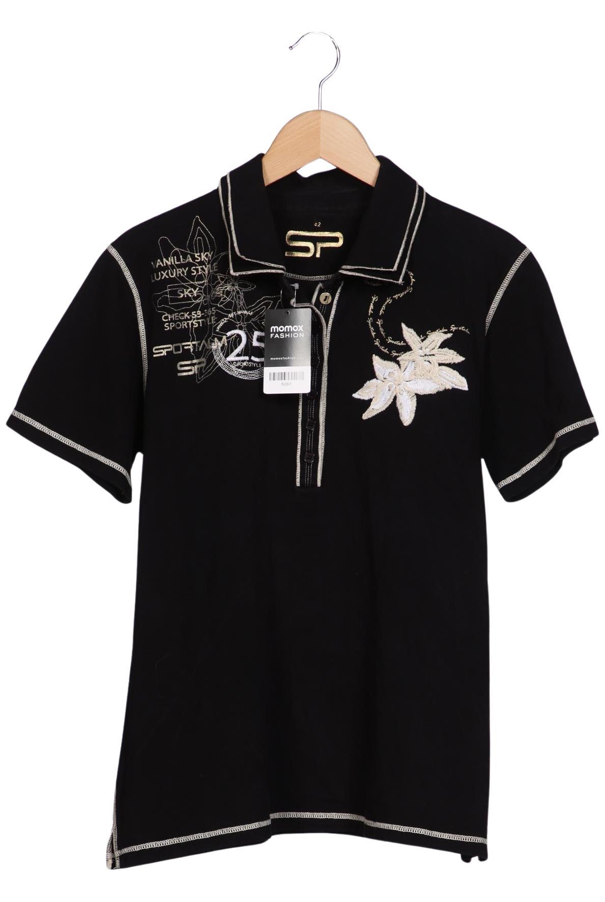 

Sportalm Damen Poloshirt, schwarz, Gr. 42