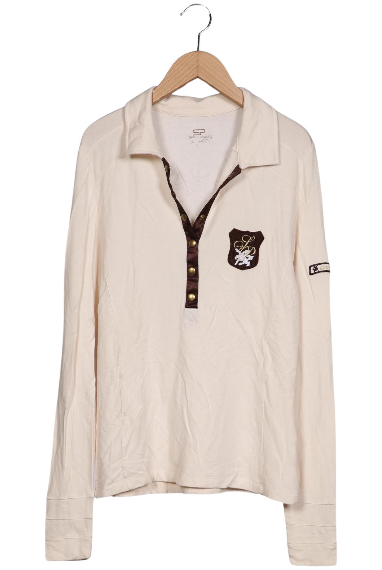 

Sportalm Damen Poloshirt, cremeweiß, Gr. 36