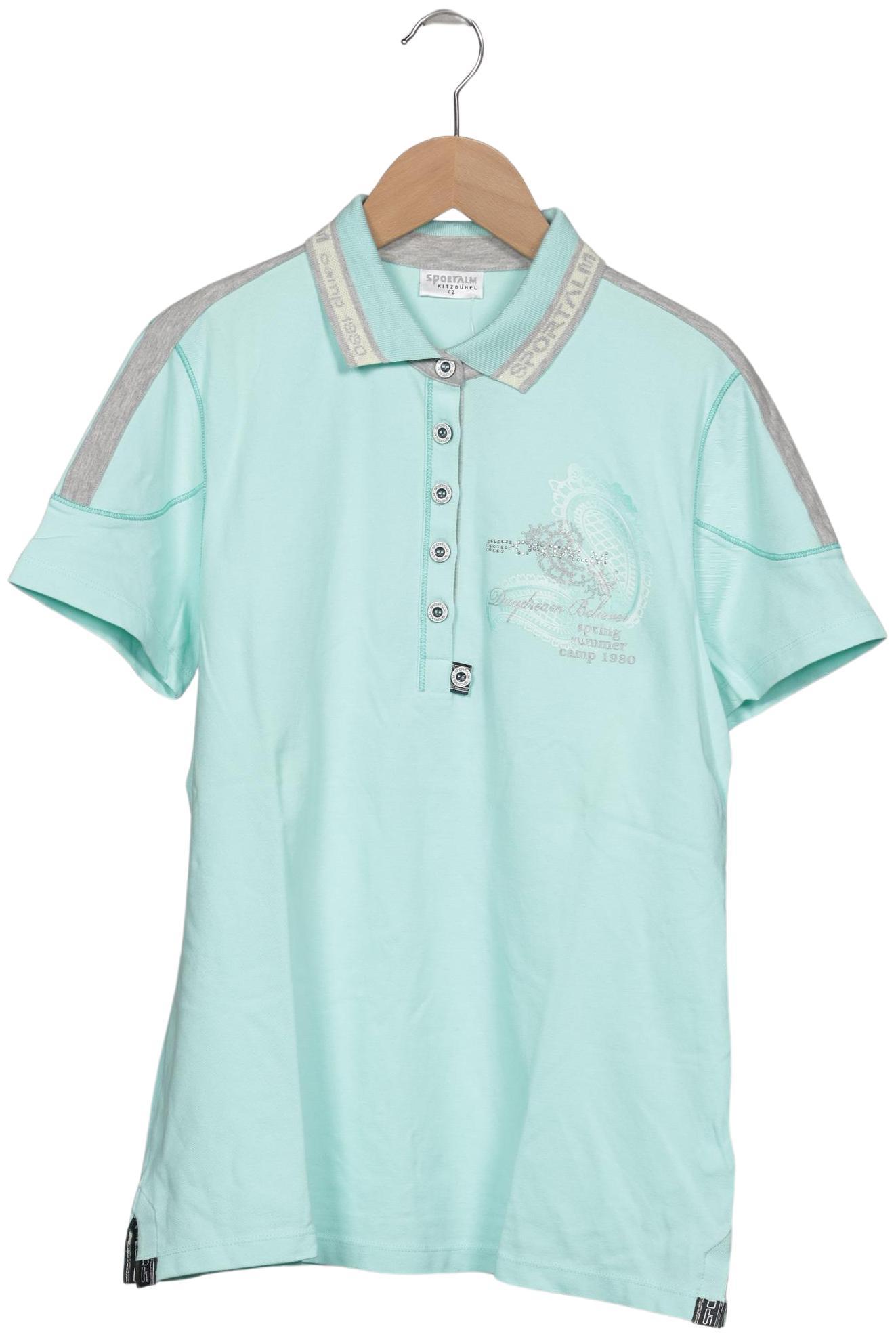 

Sportalm Damen Poloshirt, hellblau, Gr. 42