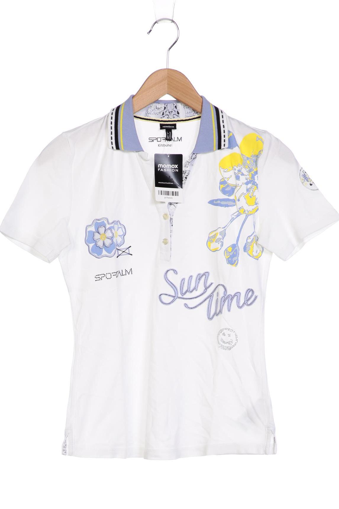 

Sportalm Damen Poloshirt, weiß, Gr. 36