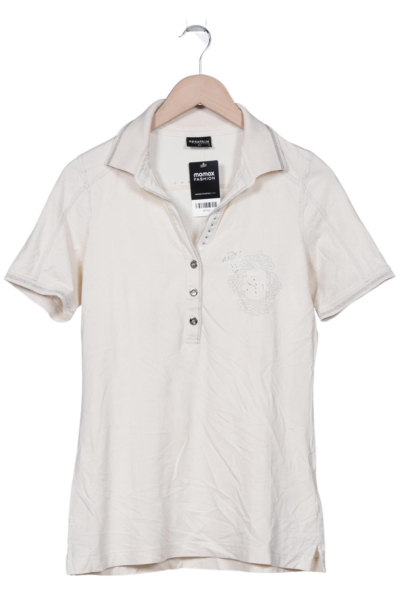 

Sportalm Damen Poloshirt, beige, Gr. 40