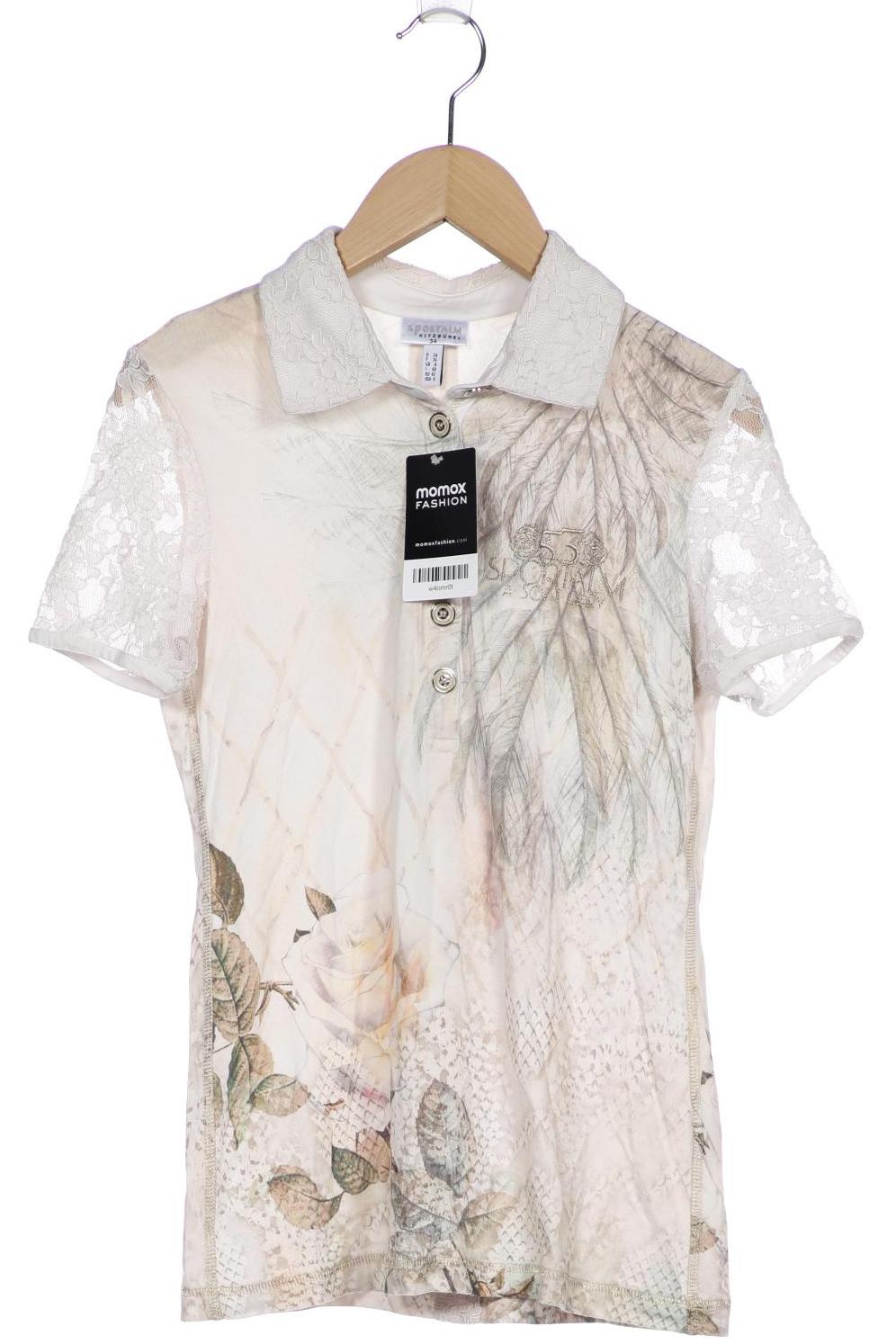 

Sportalm Damen Poloshirt, cremeweiß, Gr. 34