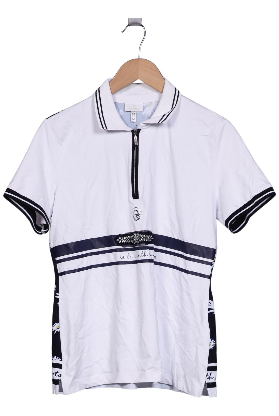 

Sportalm Damen Poloshirt, weiß, Gr. 42