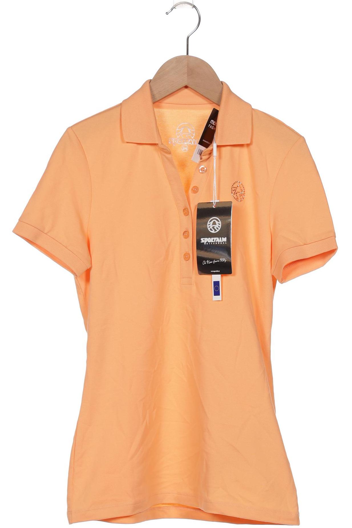 

Sportalm Damen Poloshirt, orange, Gr. 34