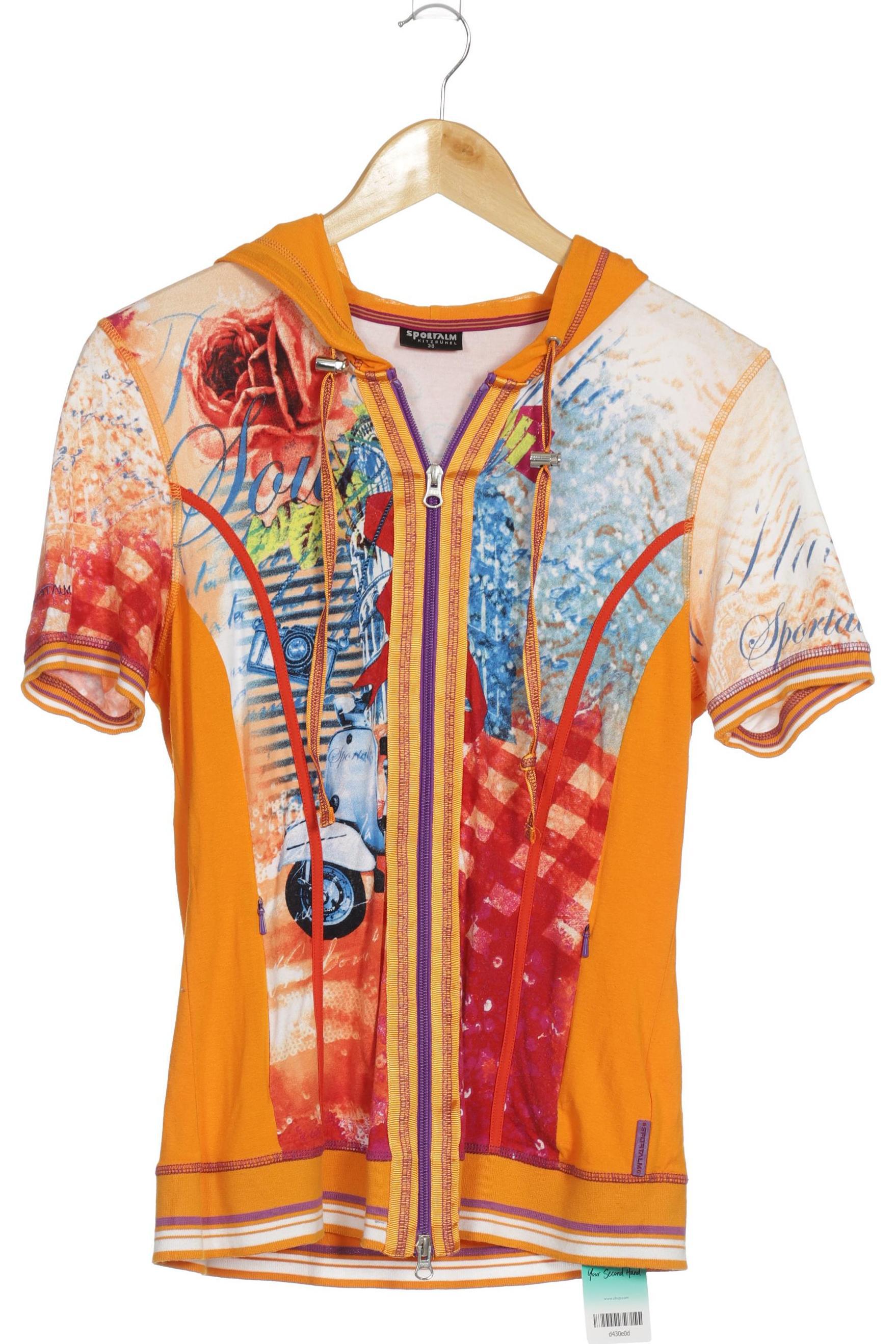 

Sportalm Damen Strickjacke, orange, Gr. 38