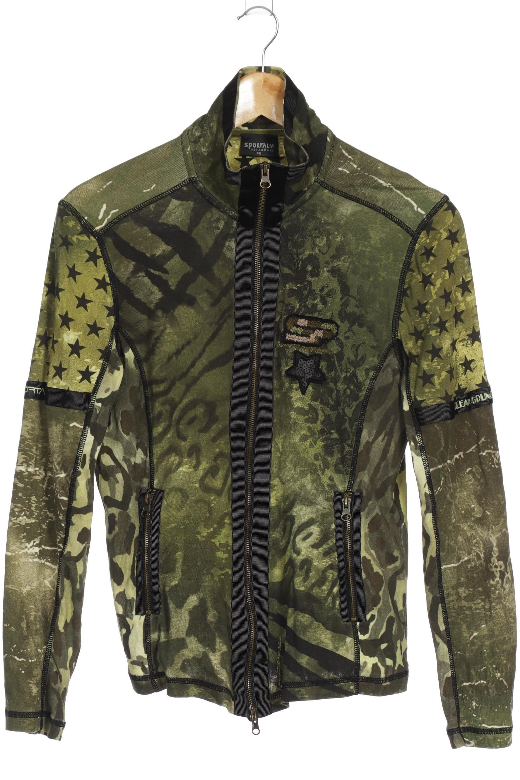 

Sportalm Damen Strickjacke, grün, Gr. 40