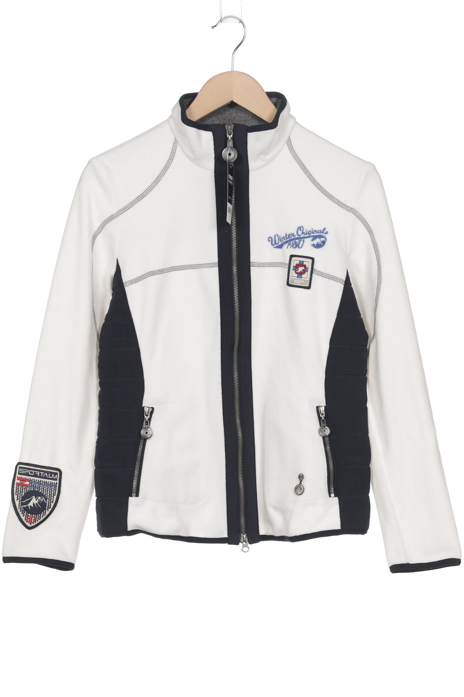

Sportalm Damen Sweatshirt, weiß, Gr. 38