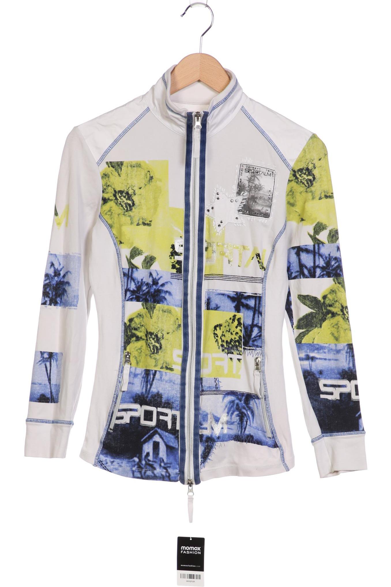 

Sportalm Damen Sweatshirt, weiß, Gr. 36