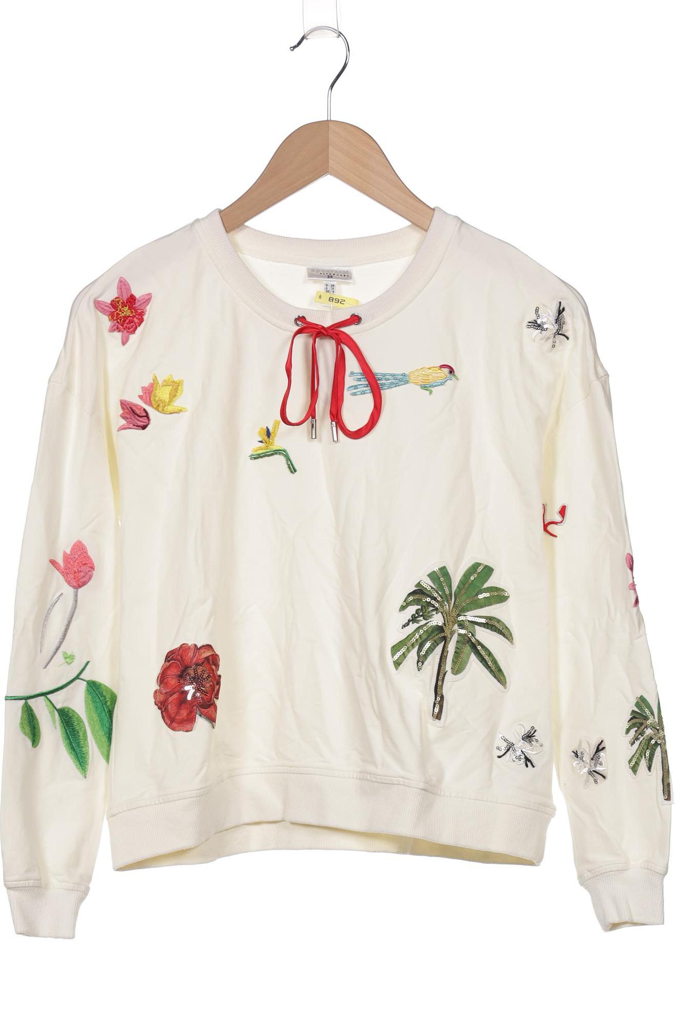 

Sportalm Damen Sweatshirt, cremeweiß, Gr. 34
