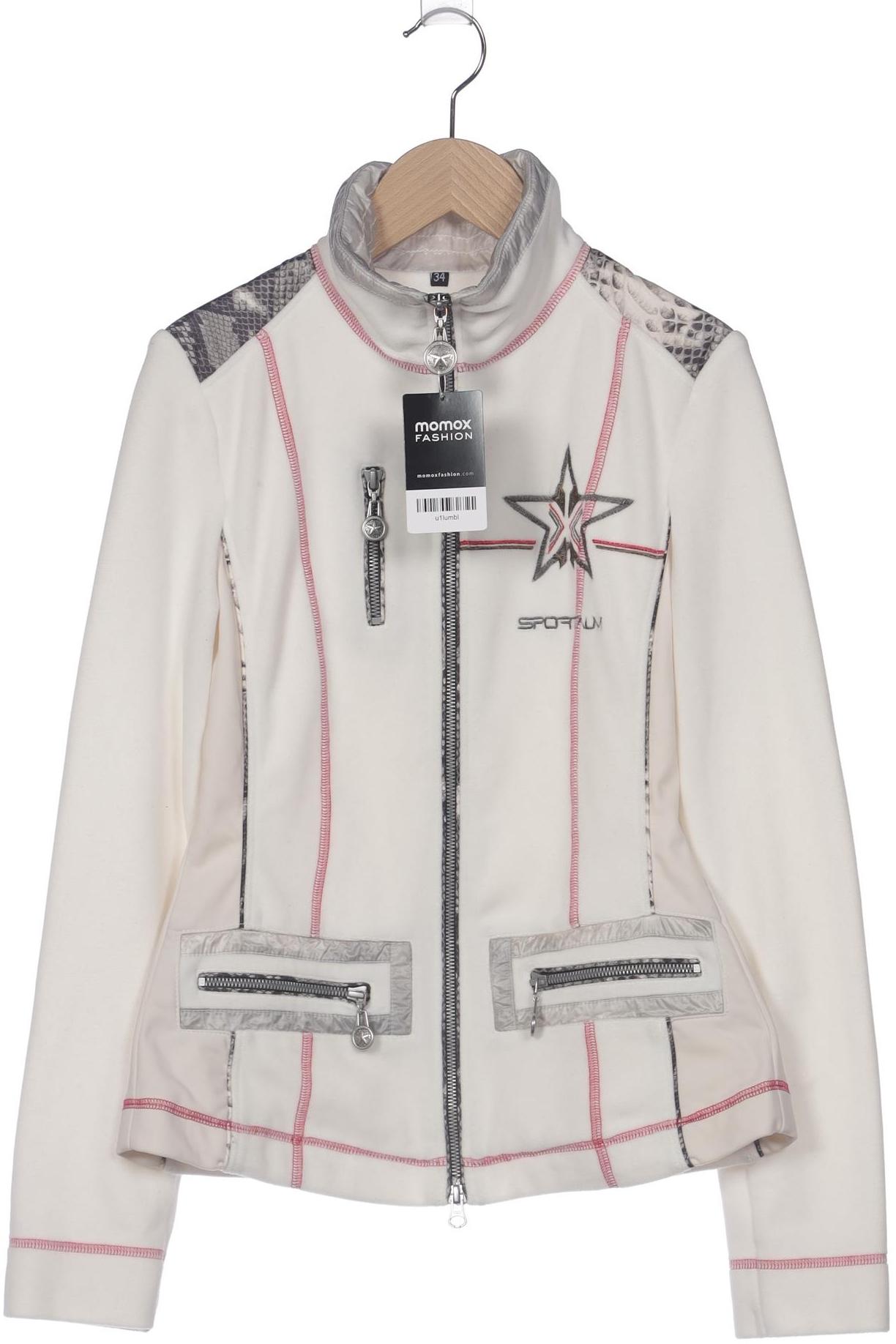 

Sportalm Damen Sweatshirt, cremeweiß, Gr. 34