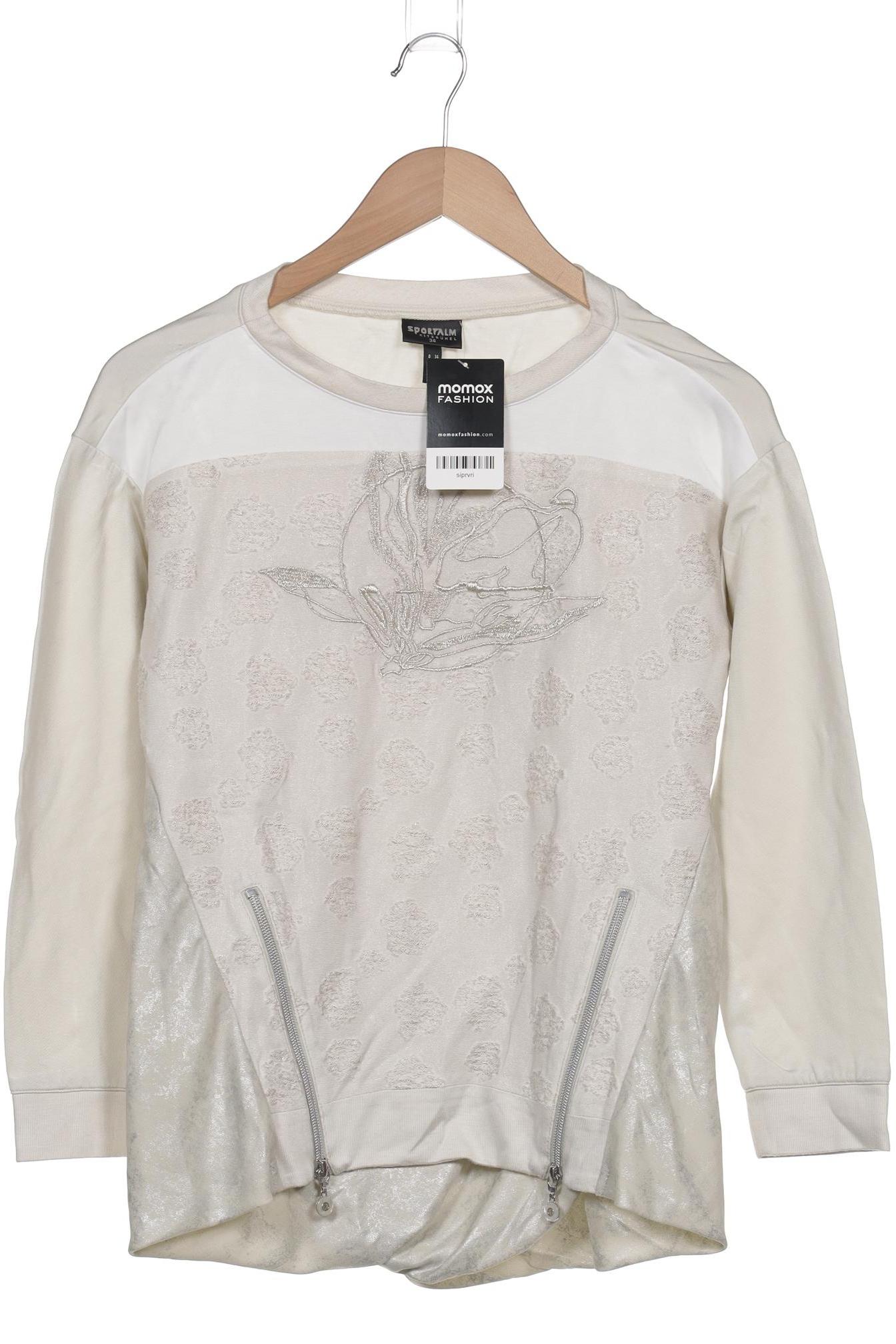 

Sportalm Damen Sweatshirt, cremeweiß, Gr. 34